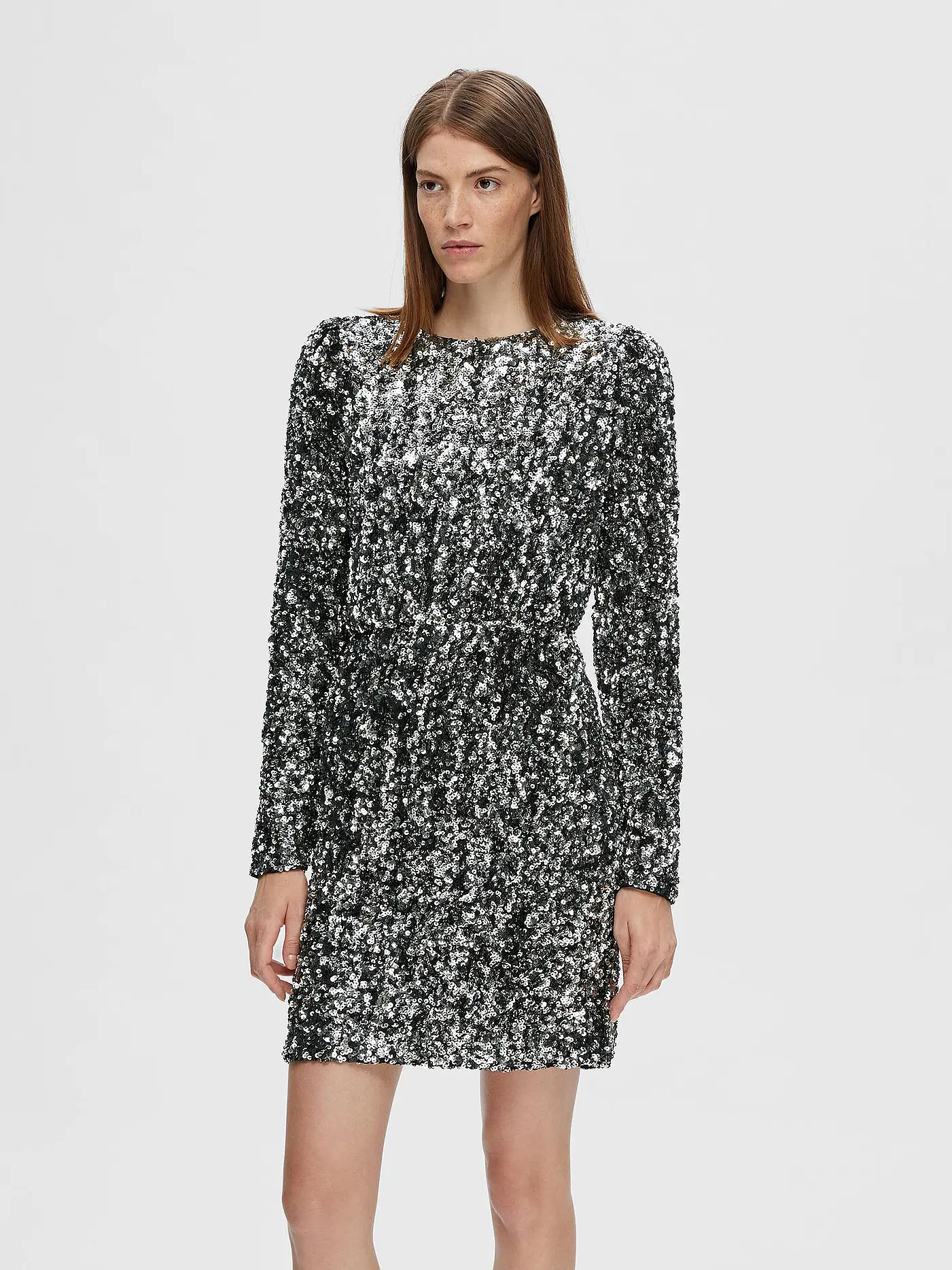SELECTED FEMME | Minikleid SLFCOLYN | silber