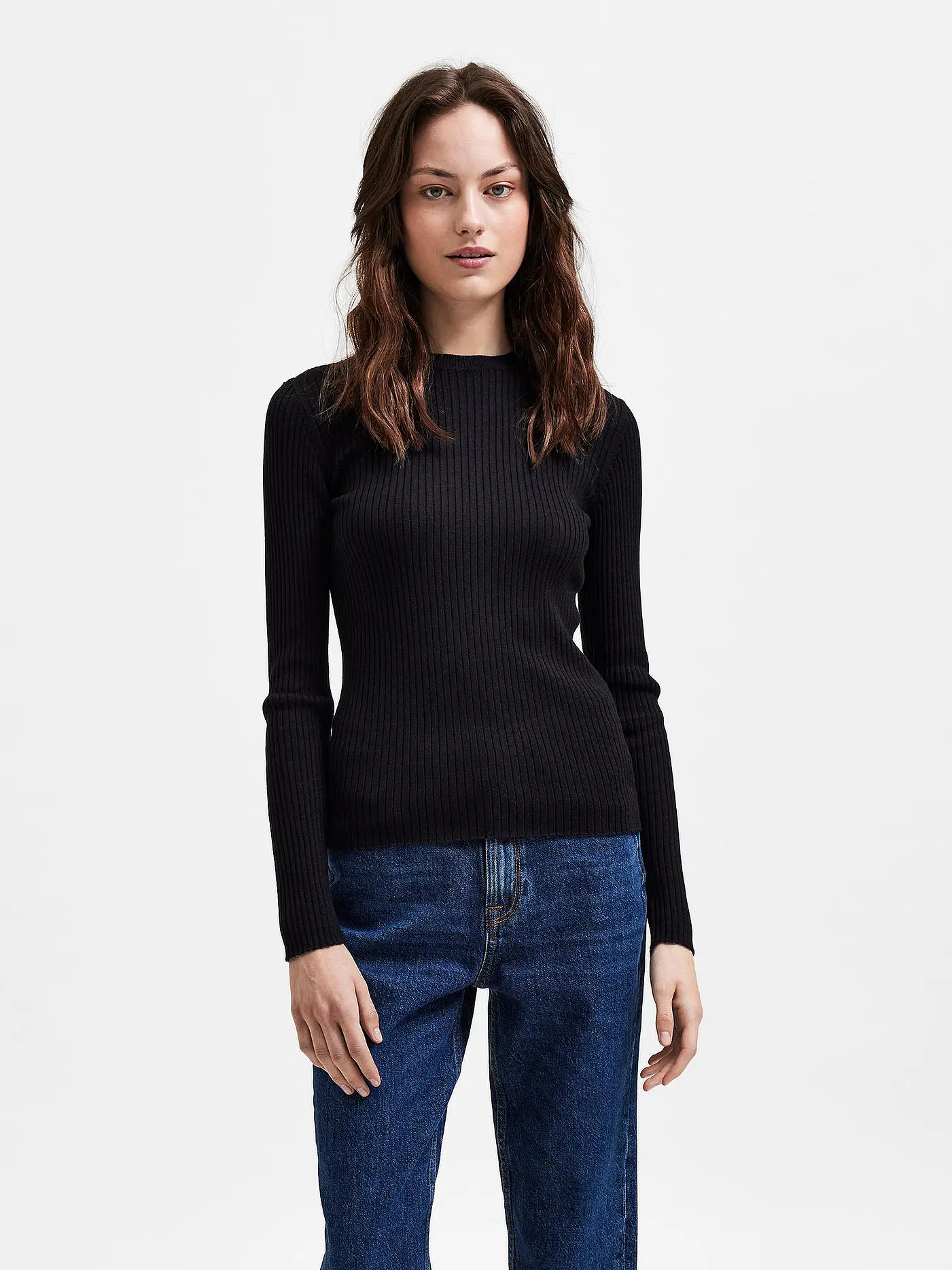 SELECTED FEMME | Pullover SLFLYDIA | schwarz