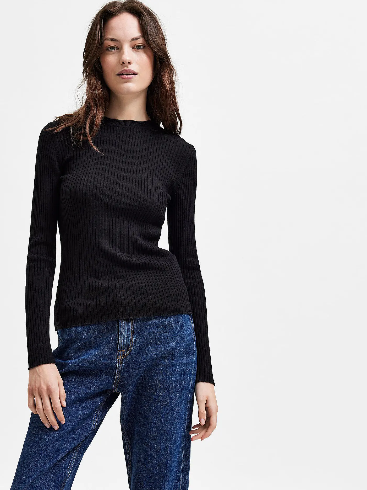 SELECTED FEMME | Pullover SLFLYDIA | schwarz