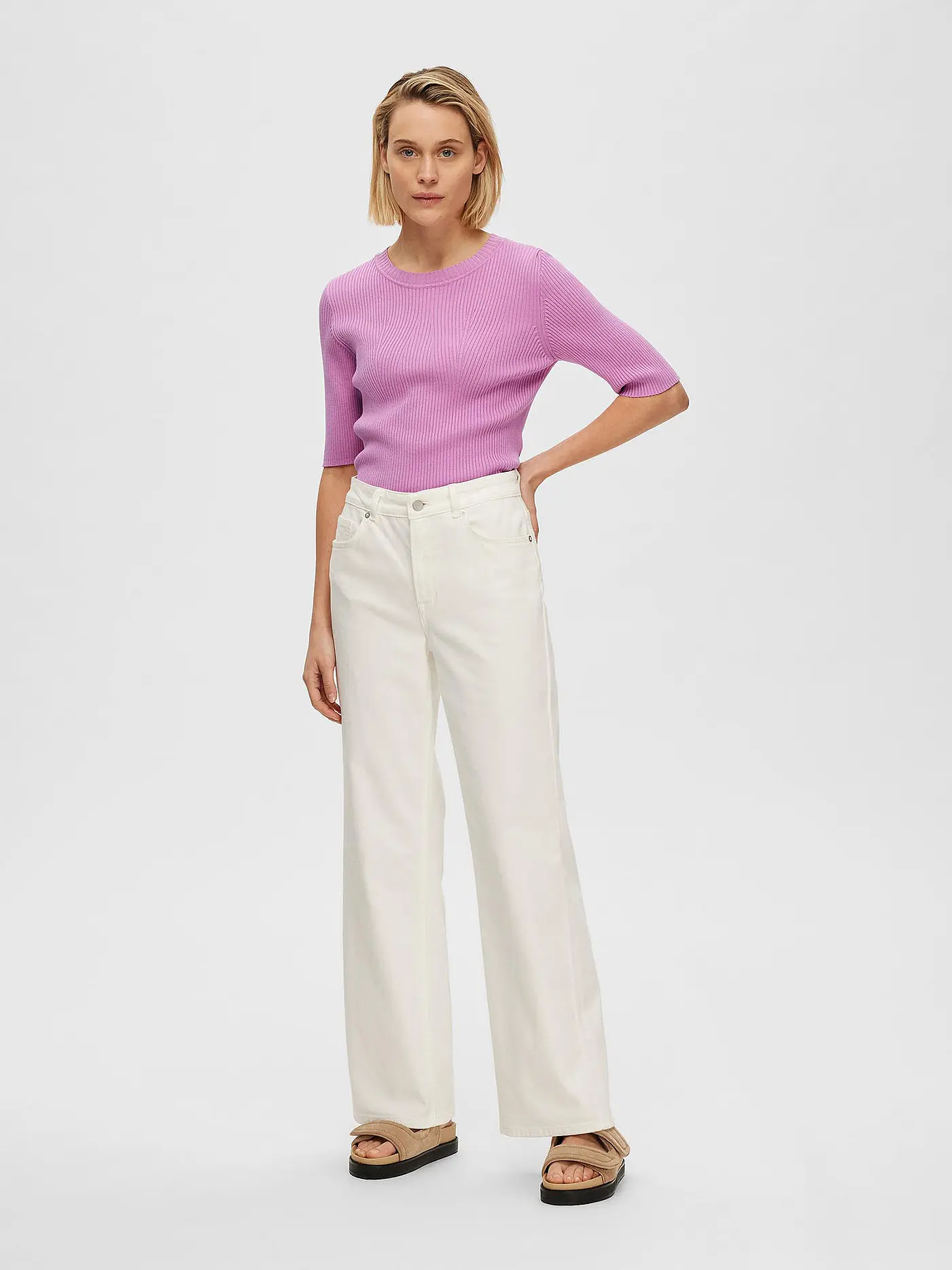 SELECTED FEMME | Pullover SLFMALA  | rosa