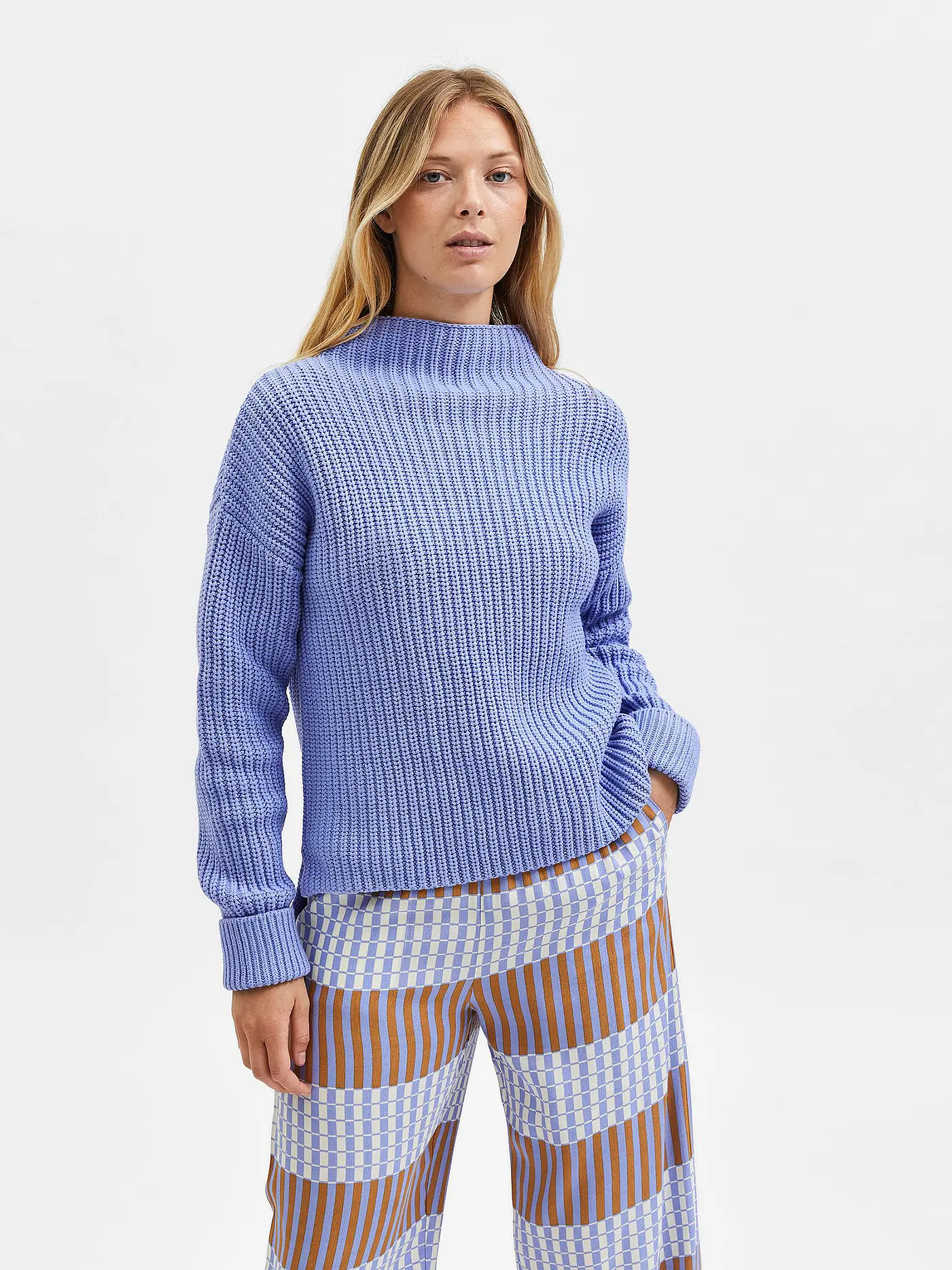 SELECTED FEMME | Pullover SLFSELMA | hellblau