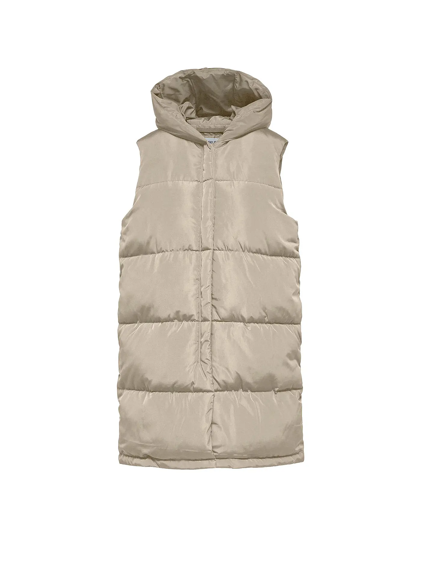 SELECTED FEMME | Steppgilet SLFELLA  | creme
