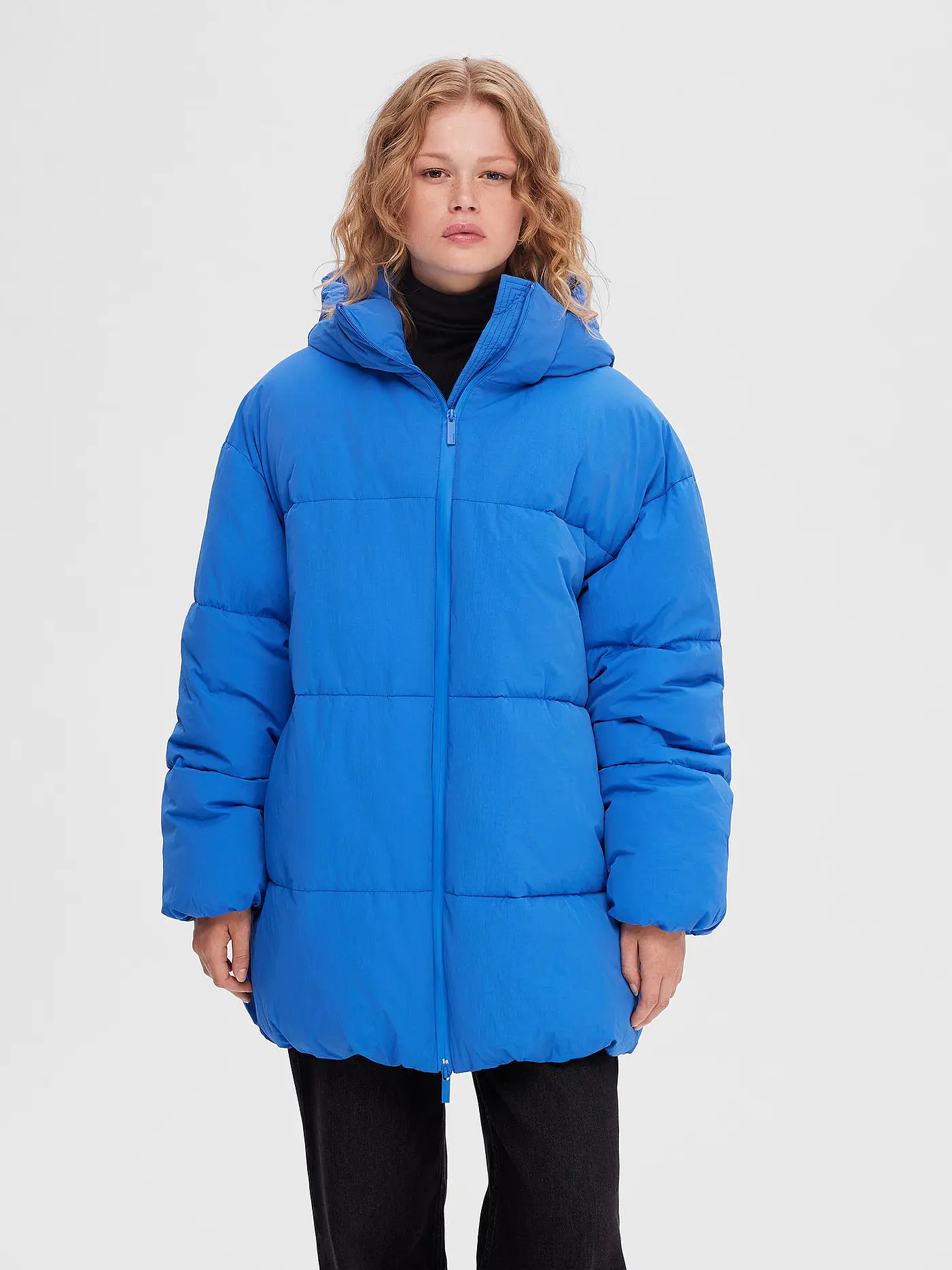 SELECTED FEMME | Steppmantel SLFRIGGA | blau