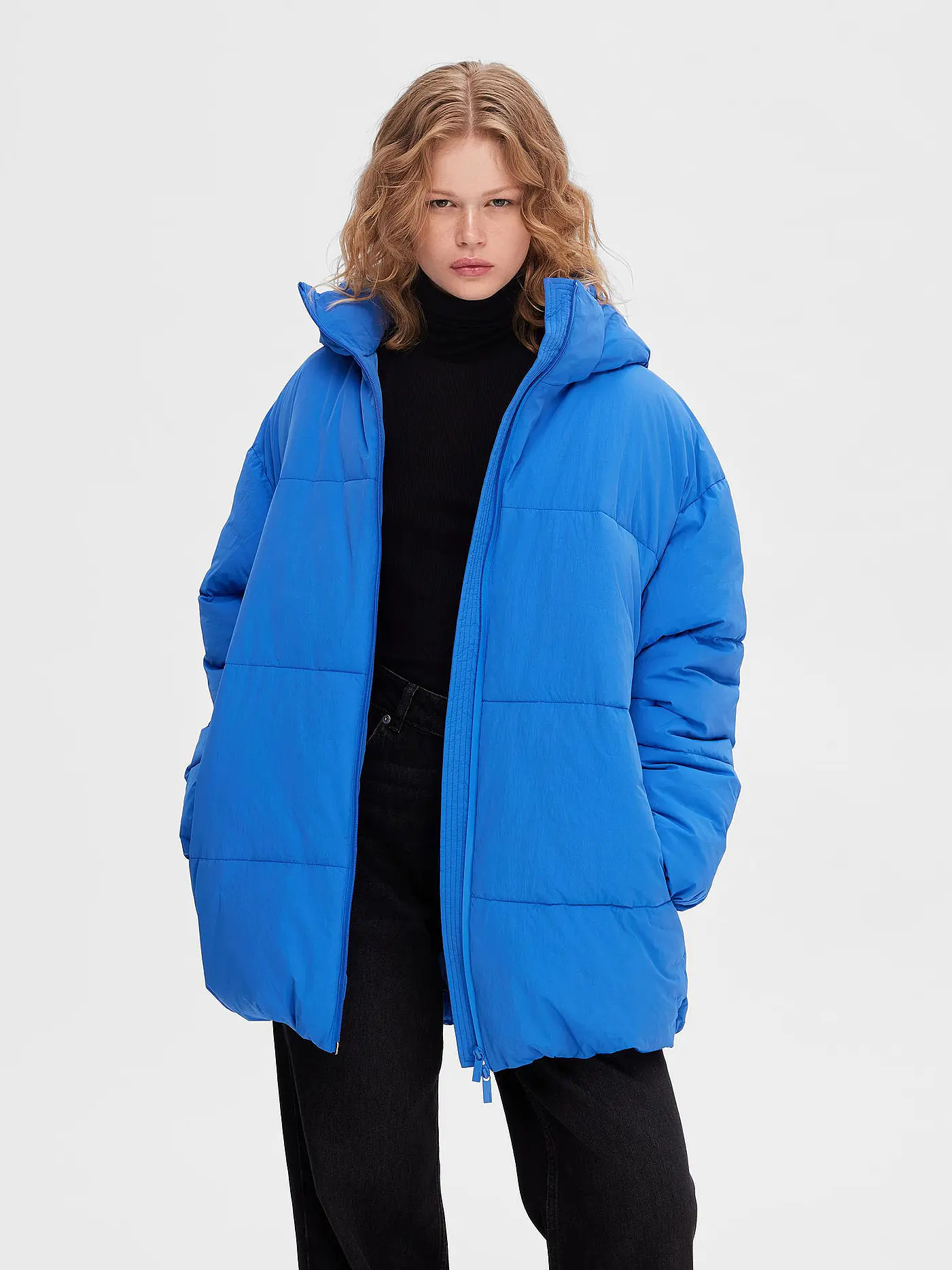 SELECTED FEMME | Steppmantel SLFRIGGA | blau