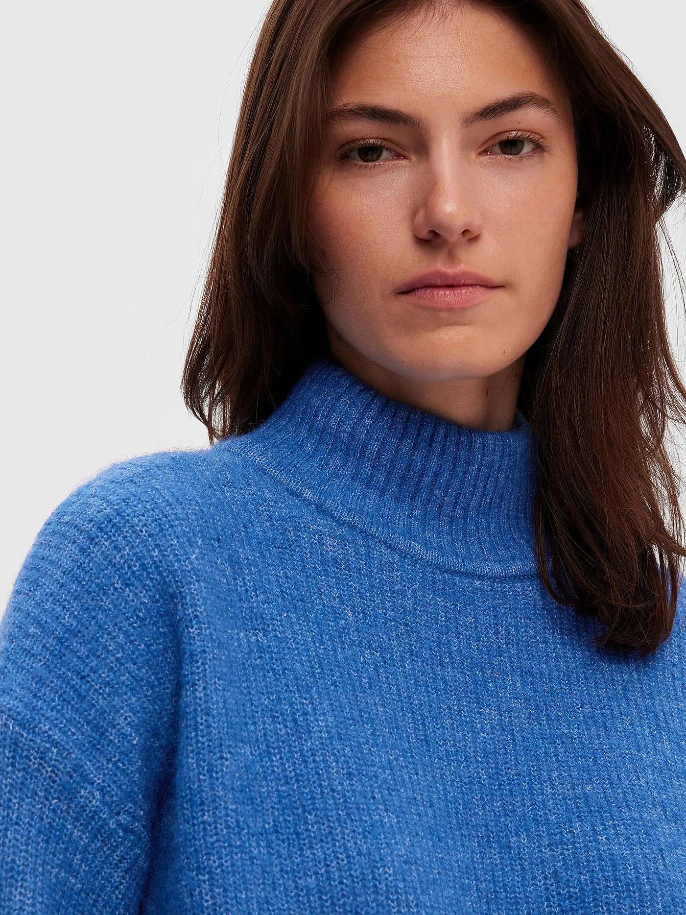 SELECTED FEMME | Strickkleid SLFMALINE | blau