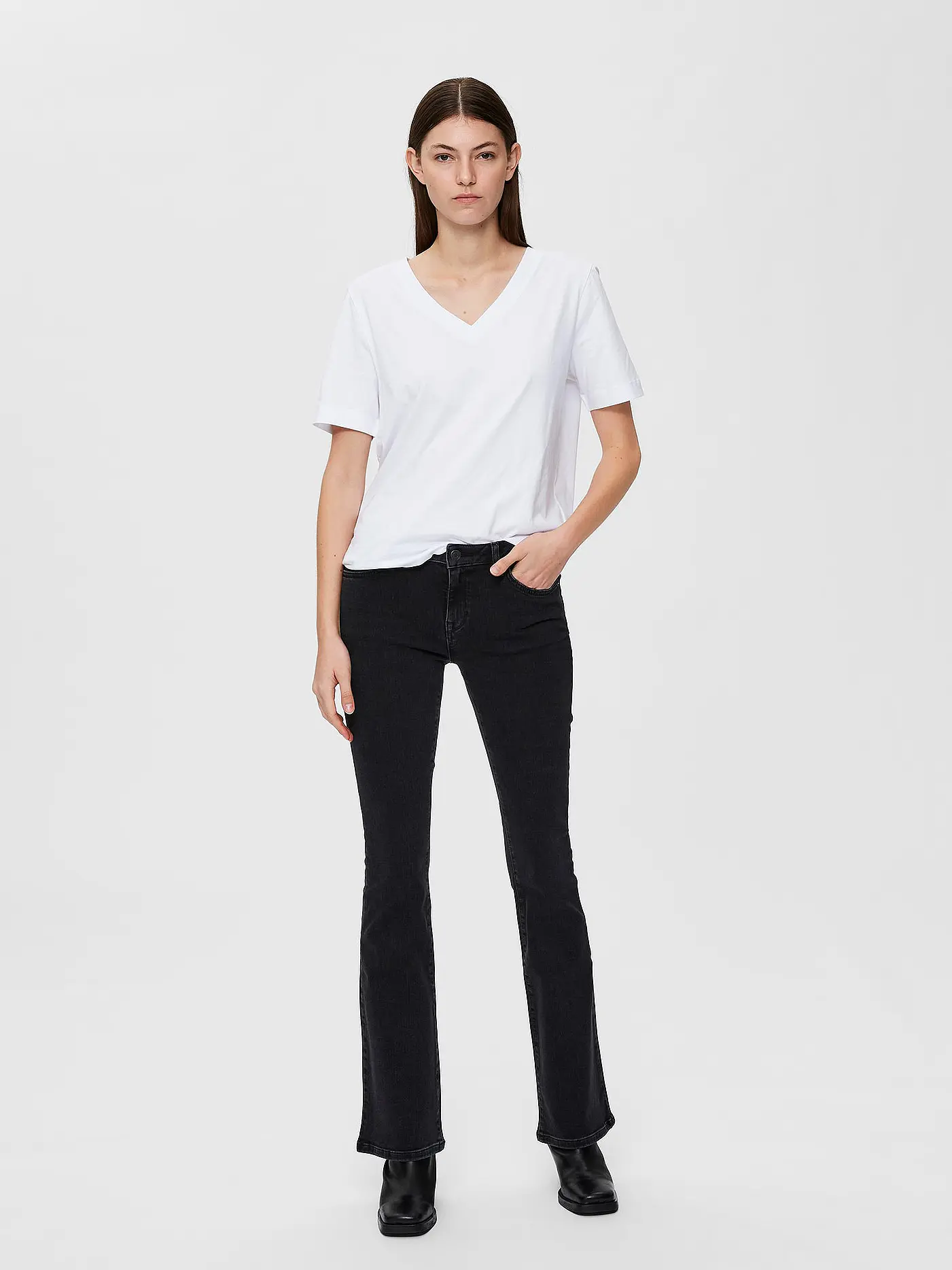 SELECTED FEMME | T-Shirt "SLFSTANDARD" | weiss