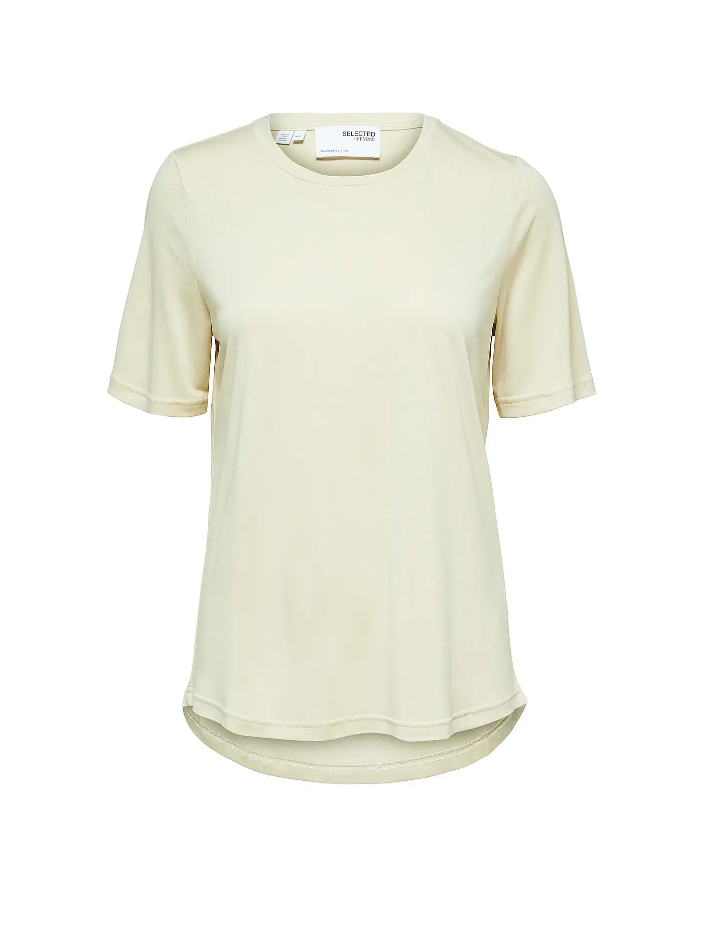SELECTED FEMME | T-Shirt SLFSTELLA | beige