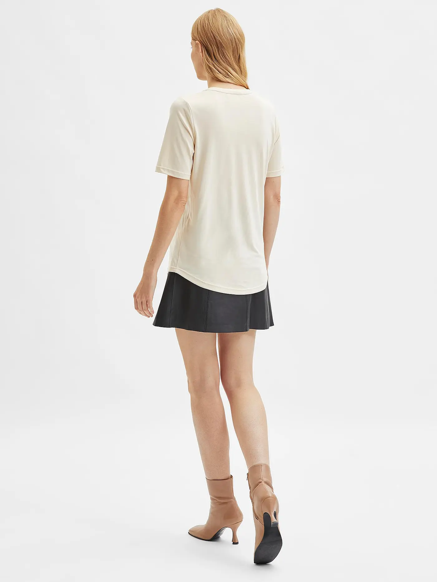 SELECTED FEMME | T-Shirt SLFSTELLA | beige