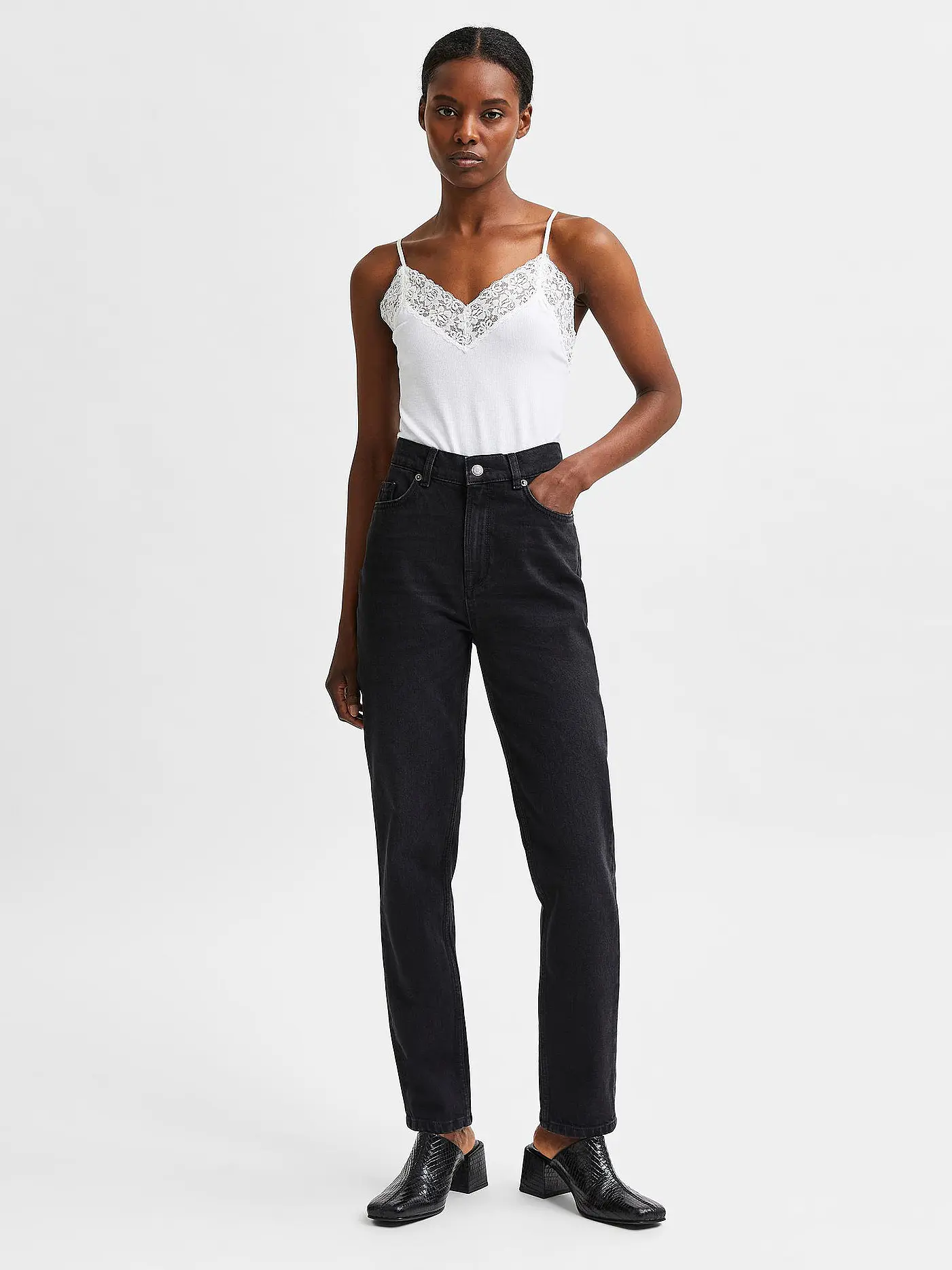 SELECTED FEMME | Top - Camisole SLFMANDY  | creme