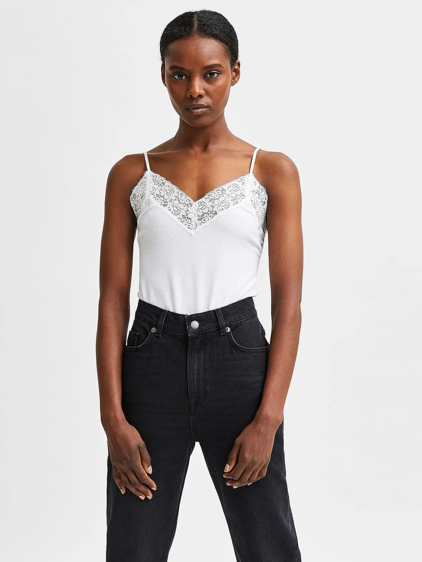 SELECTED FEMME | Top - Camisole SLFMANDY  | creme