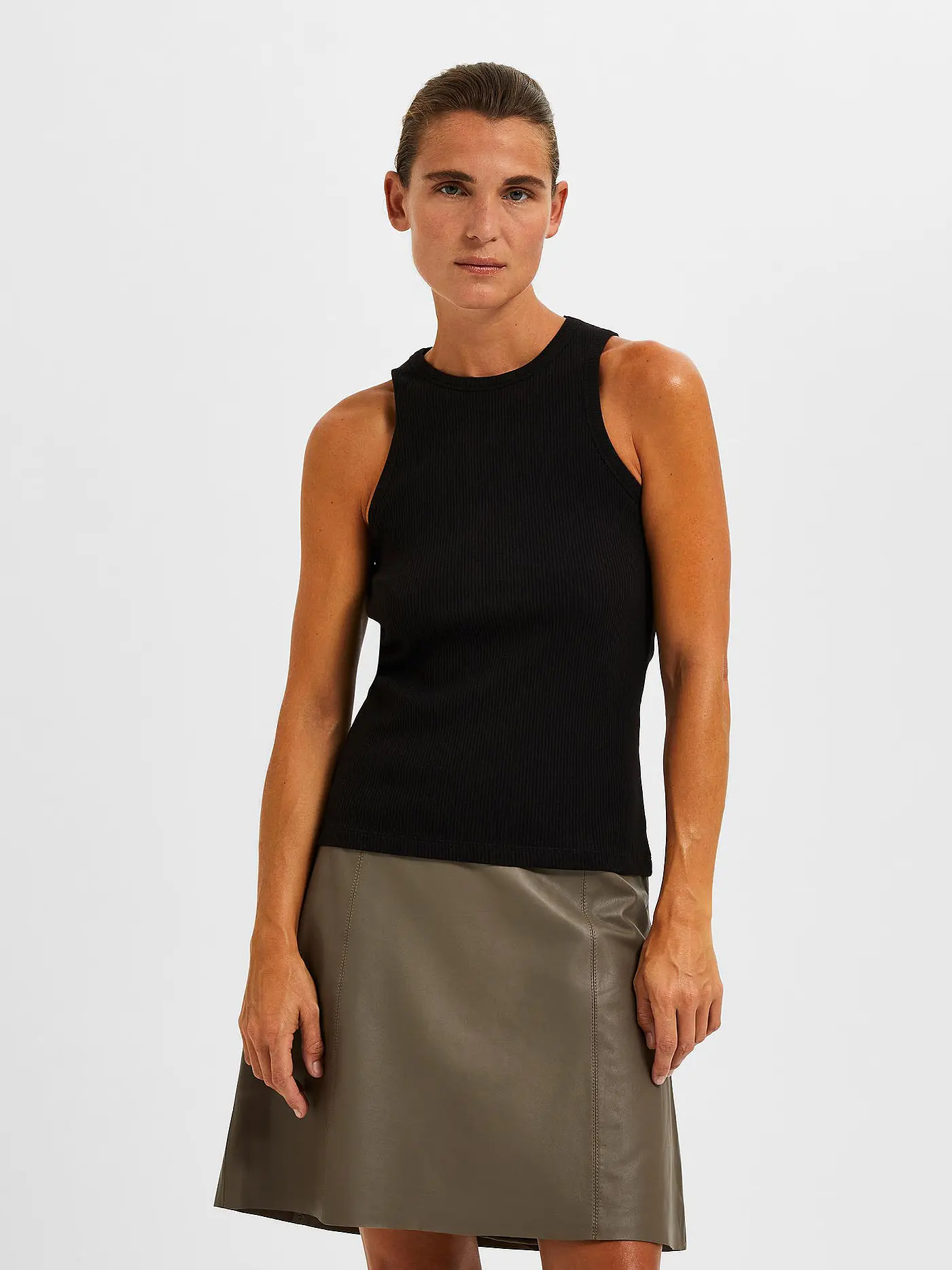 SELECTED FEMME | Top SLFANNA | schwarz