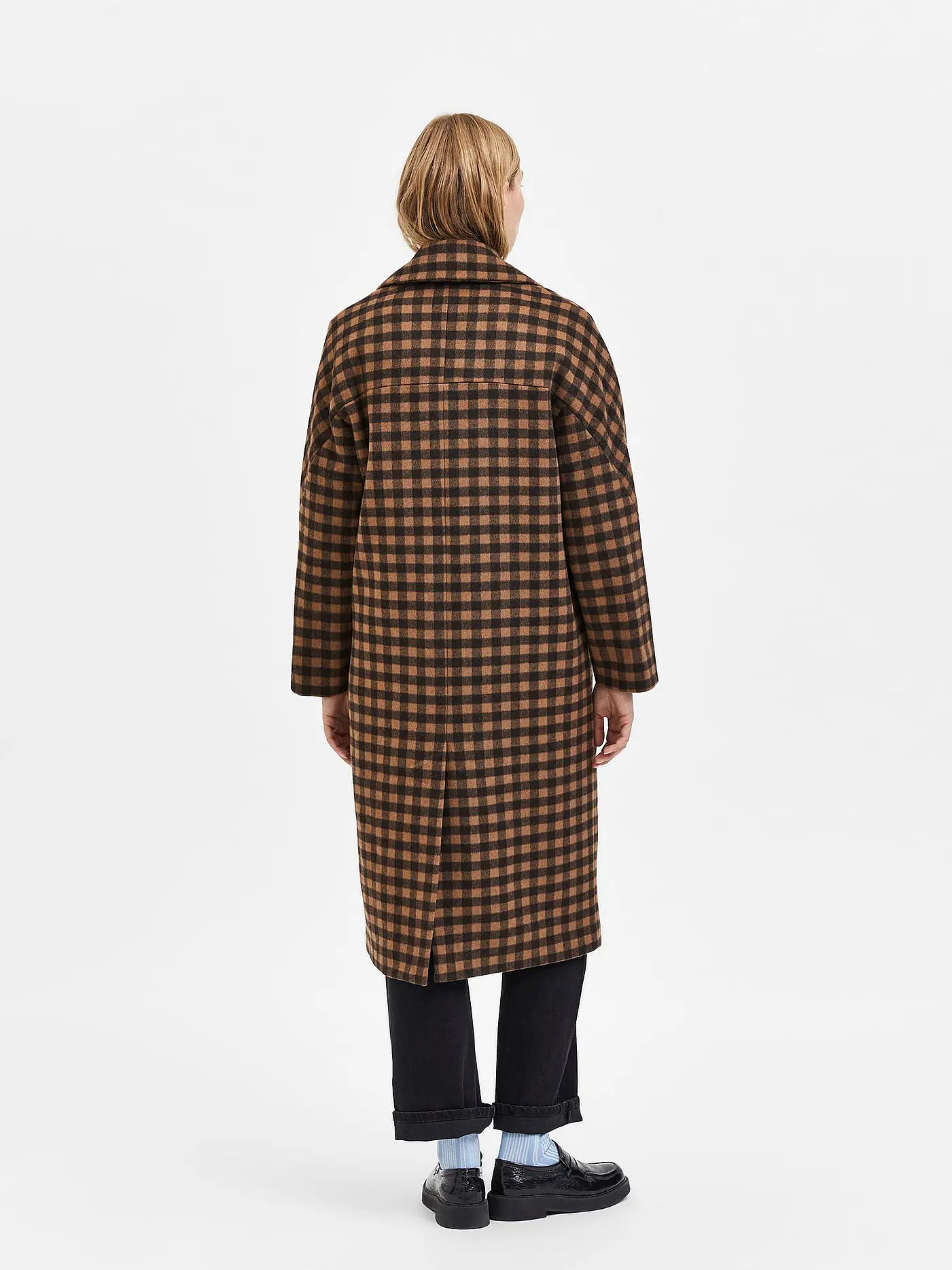 SELECTED FEMME | Wollmantel SLFNEW  | braun