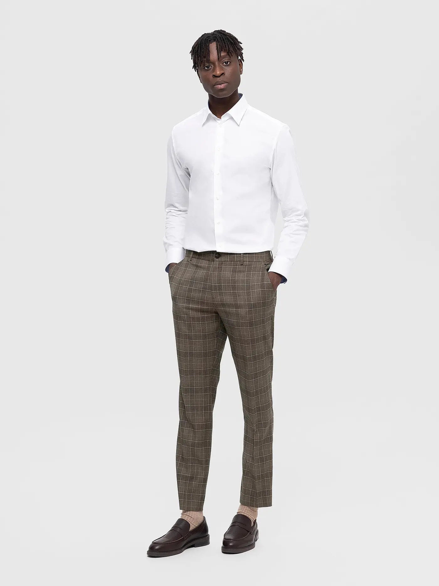 SELECTED | Anzughose SLHSLIM-NEIL | braun