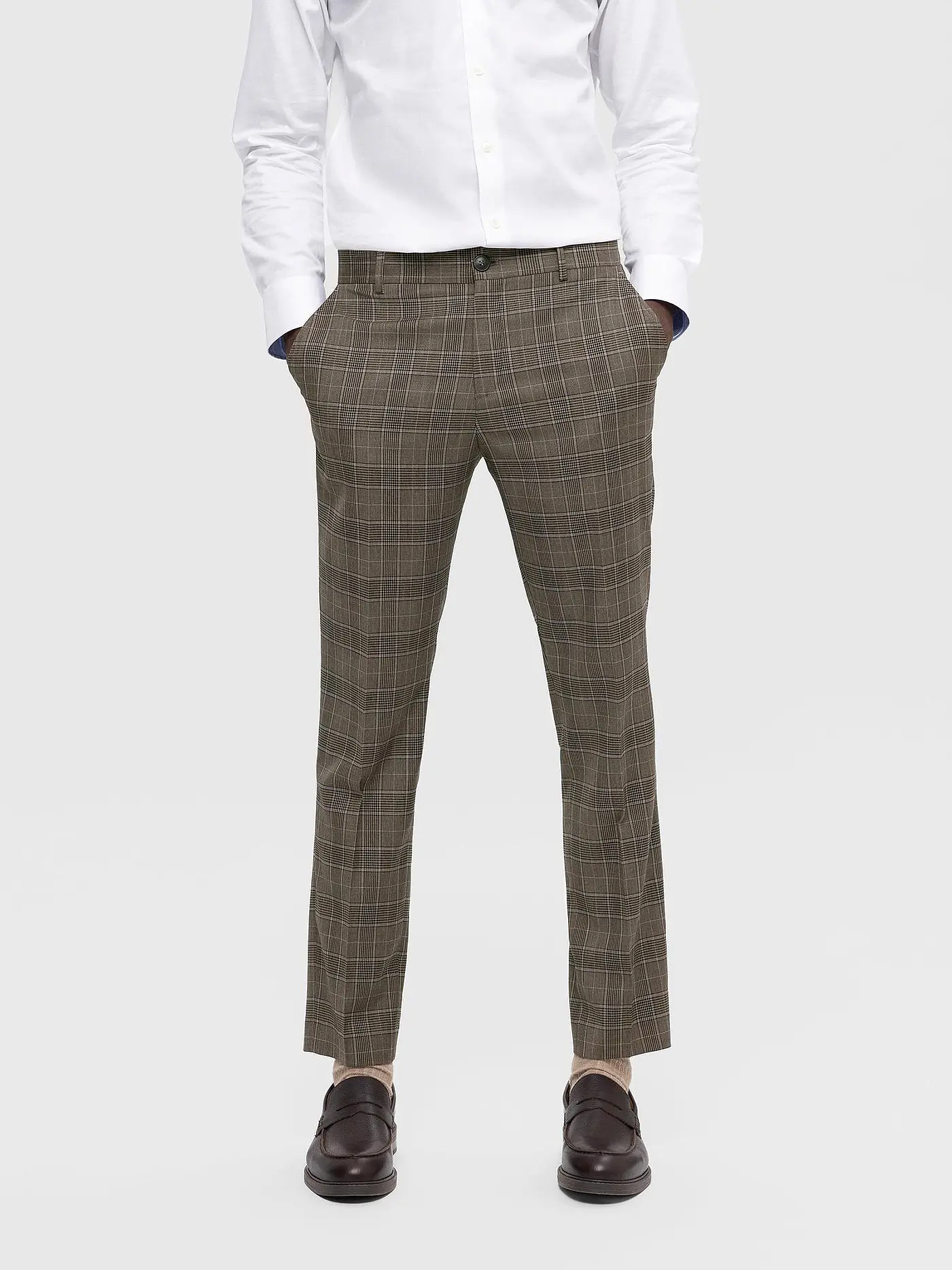 SELECTED | Anzughose SLHSLIM-NEIL | braun