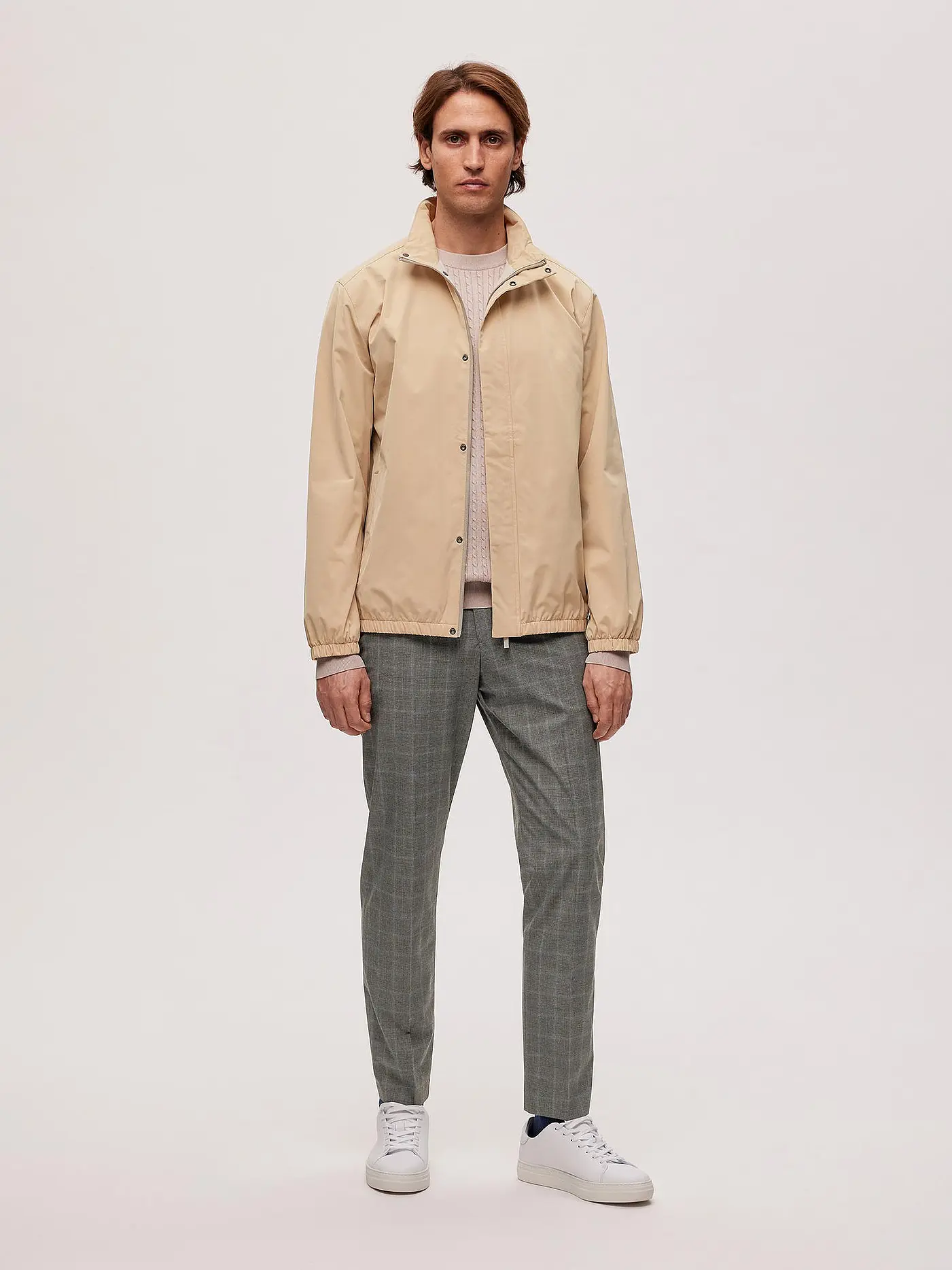SELECTED | Blouson SLHMATTI PACKABLE | beige