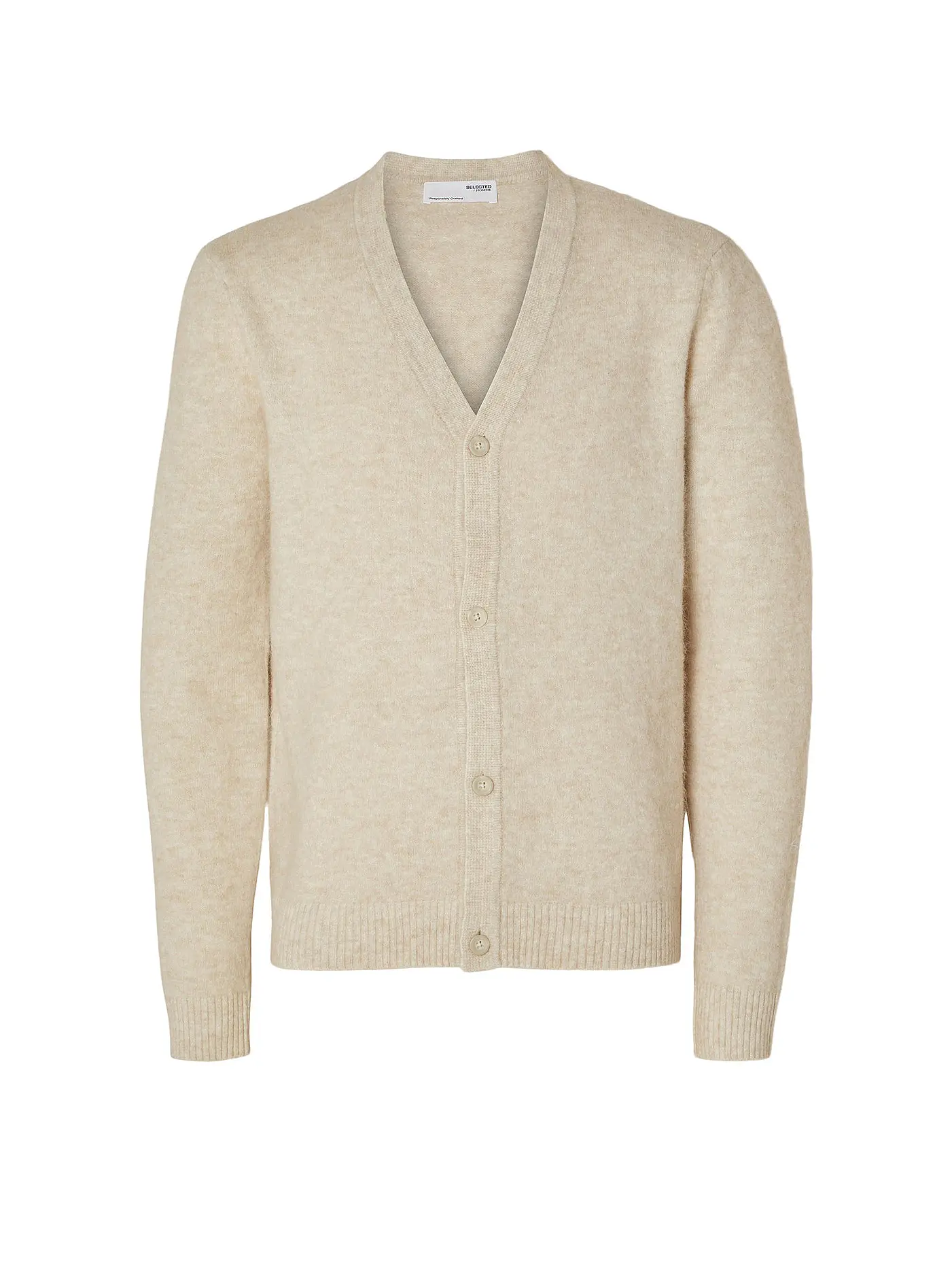 SELECTED | Cardigan  | creme