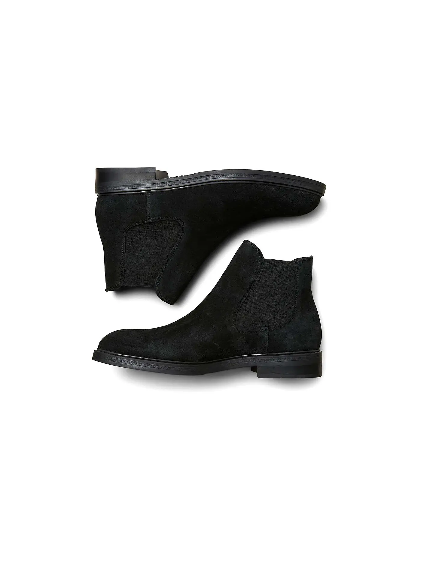SELECTED | Chelsea Boots SLHBLAKE  | schwarz