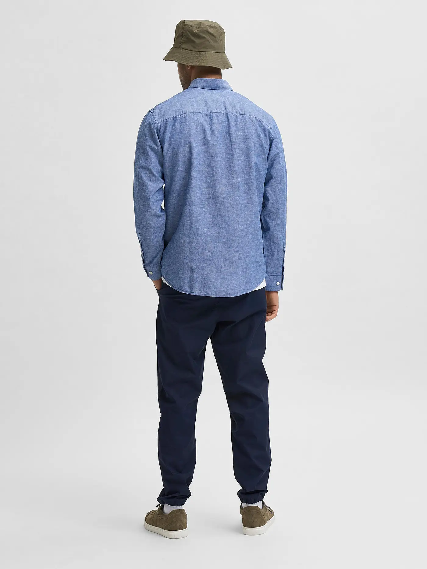 SELECTED | Hemd Regular Fit SLHSLIMNEW | blau