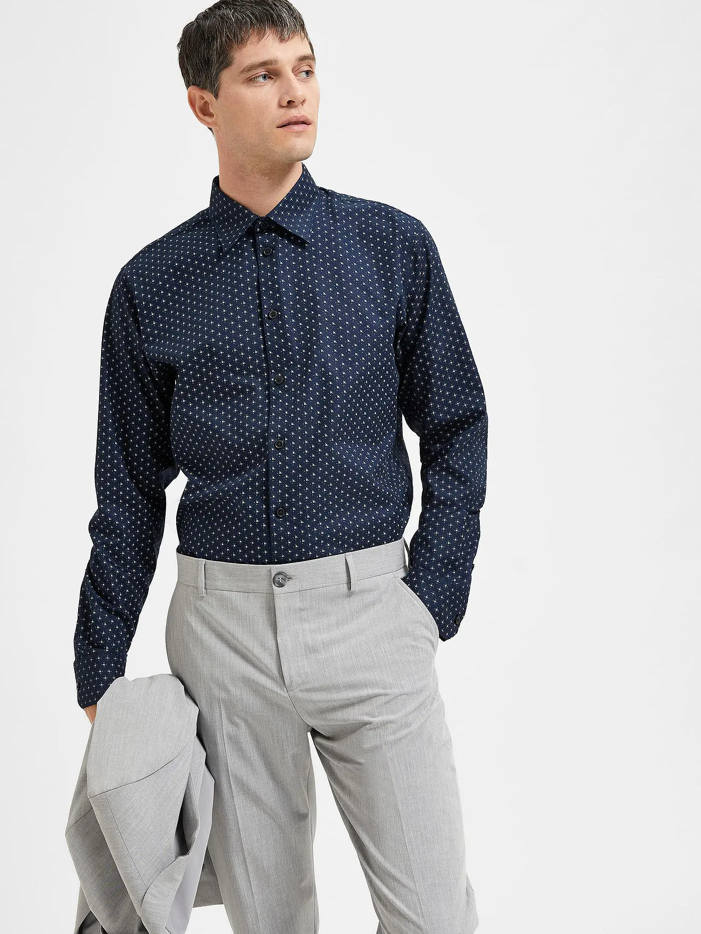 SELECTED | Hemd Slim Fit SLHSLIMSOHO | blau