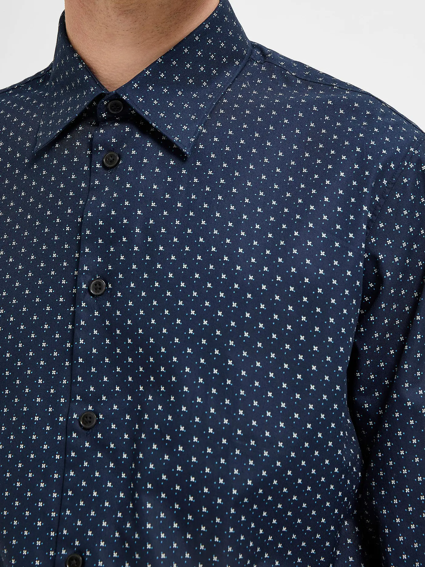 SELECTED | Hemd Slim Fit SLHSLIMSOHO | blau