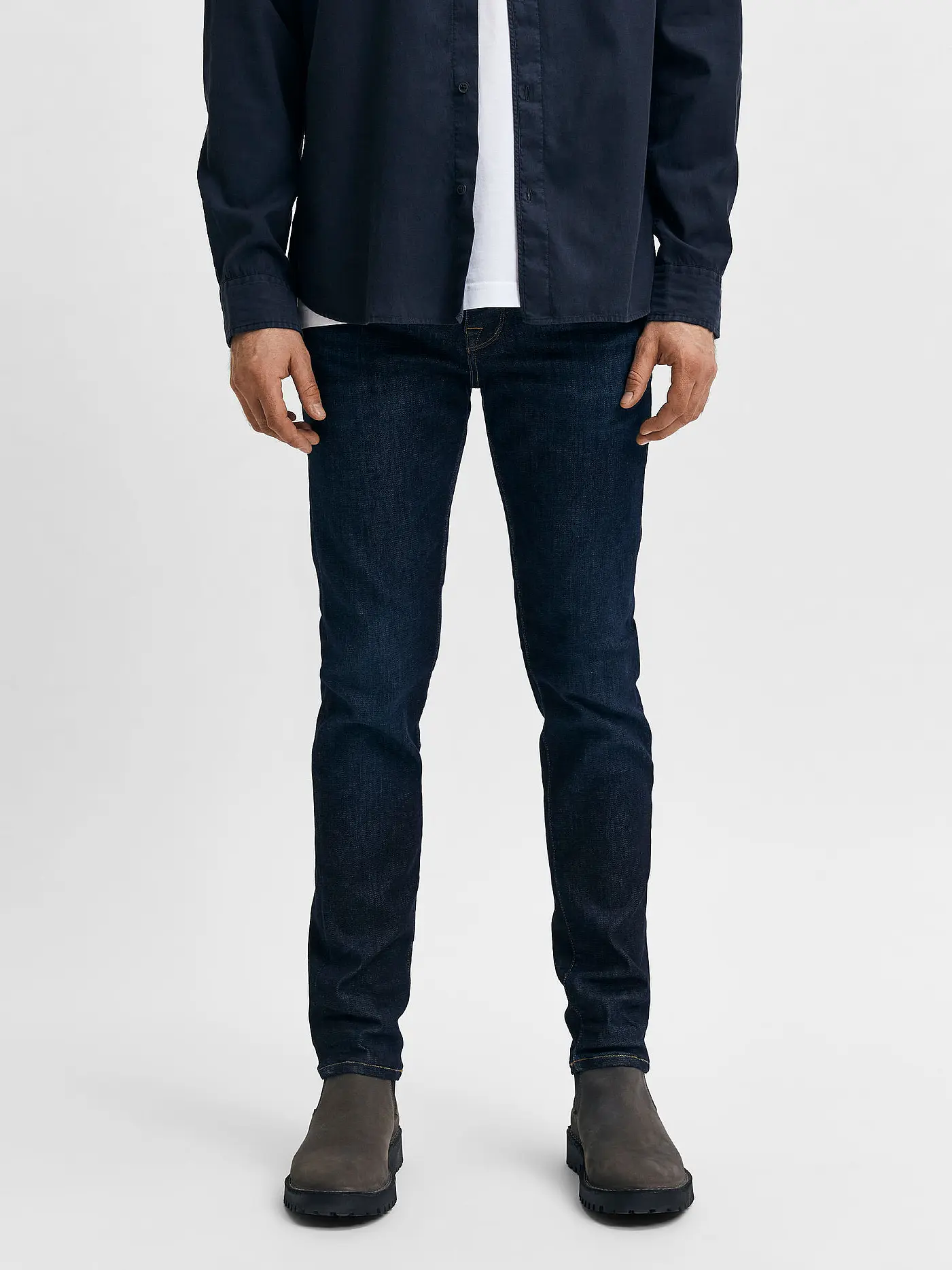 SELECTED | Hose Regular Fit | blau