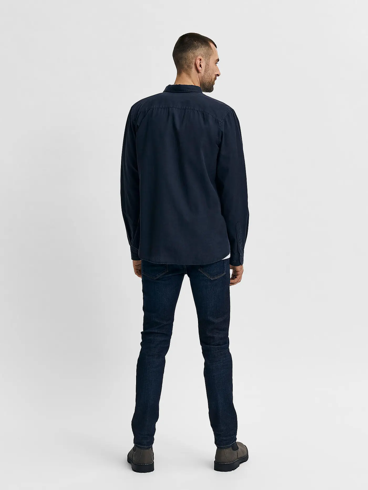 SELECTED | Hose Regular Fit | blau