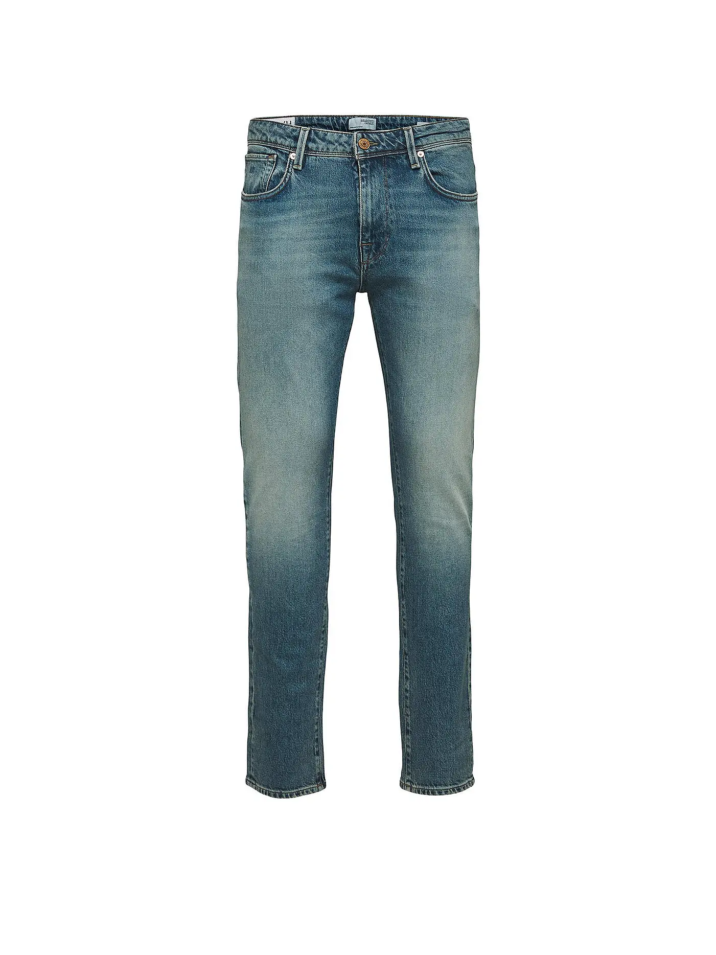 SELECTED | Jeans Slim Fit  SLHSLIM-LEON | blau