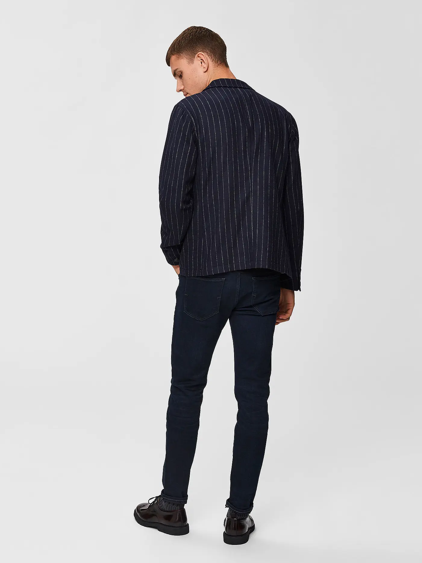 SELECTED | Jeans Slim Fit SLHLEON | schwarz