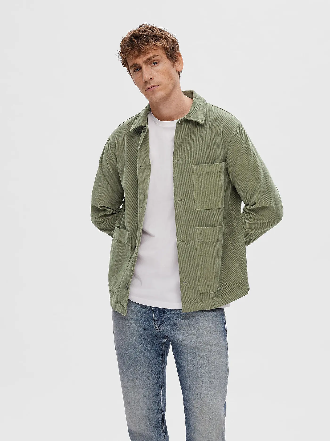 SELECTED | Overshirt SLHLOOSETONY | olive
