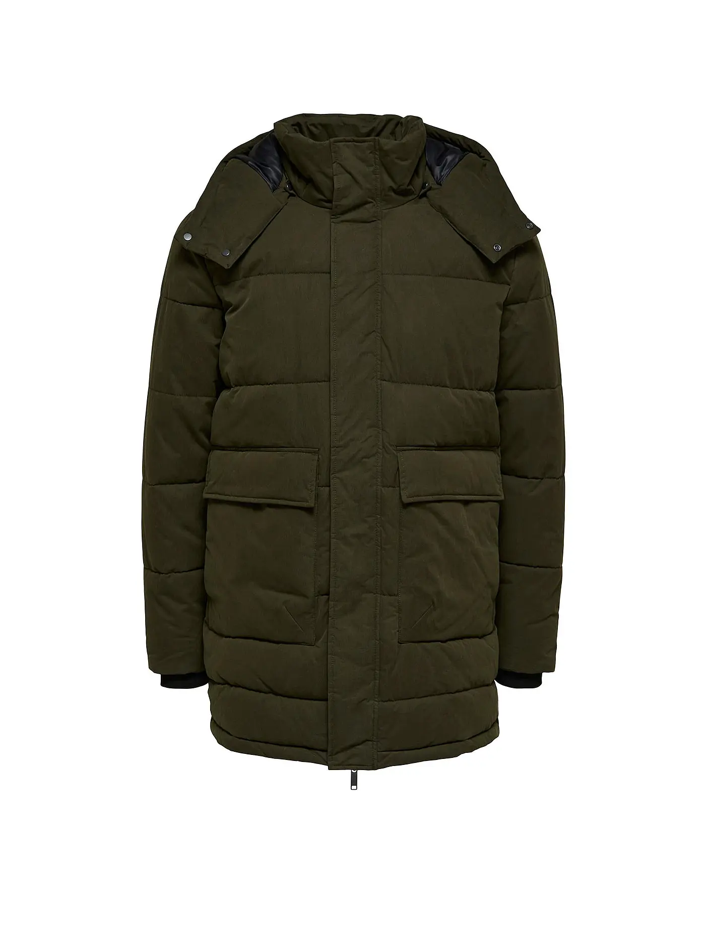 SELECTED | Parka SLHBOW  | olive