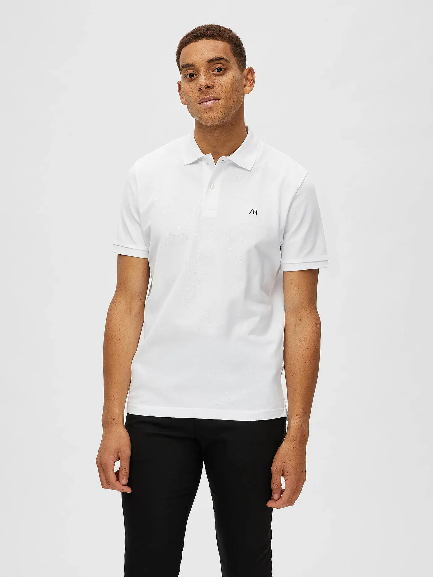SELECTED | Poloshirt SLHDANTE  | weiss