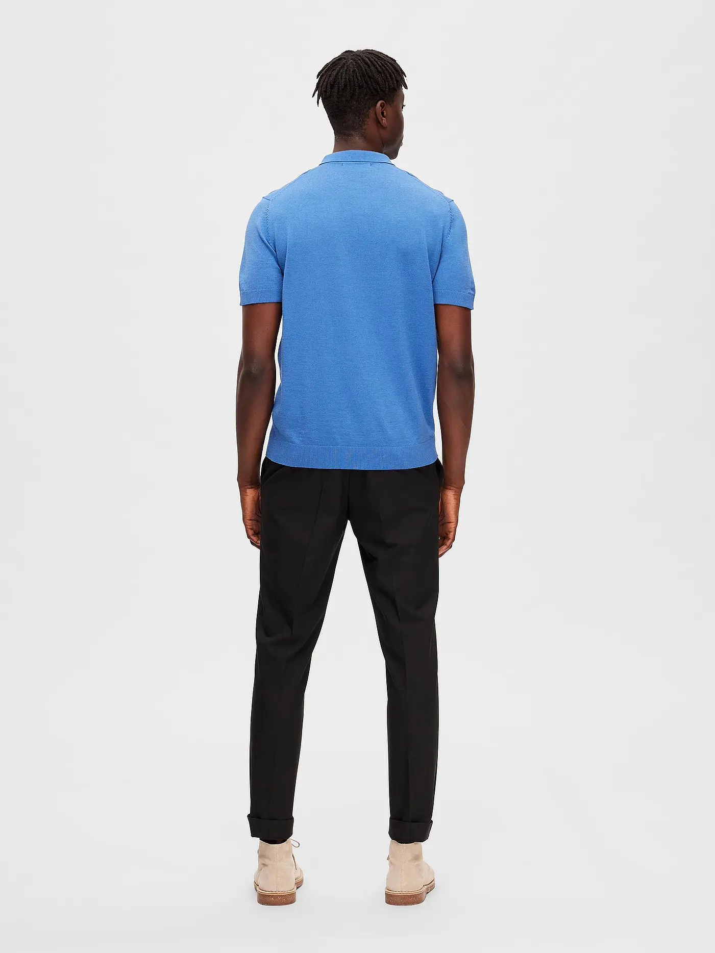 SELECTED | Poloshirt SLHTOWN  | hellblau