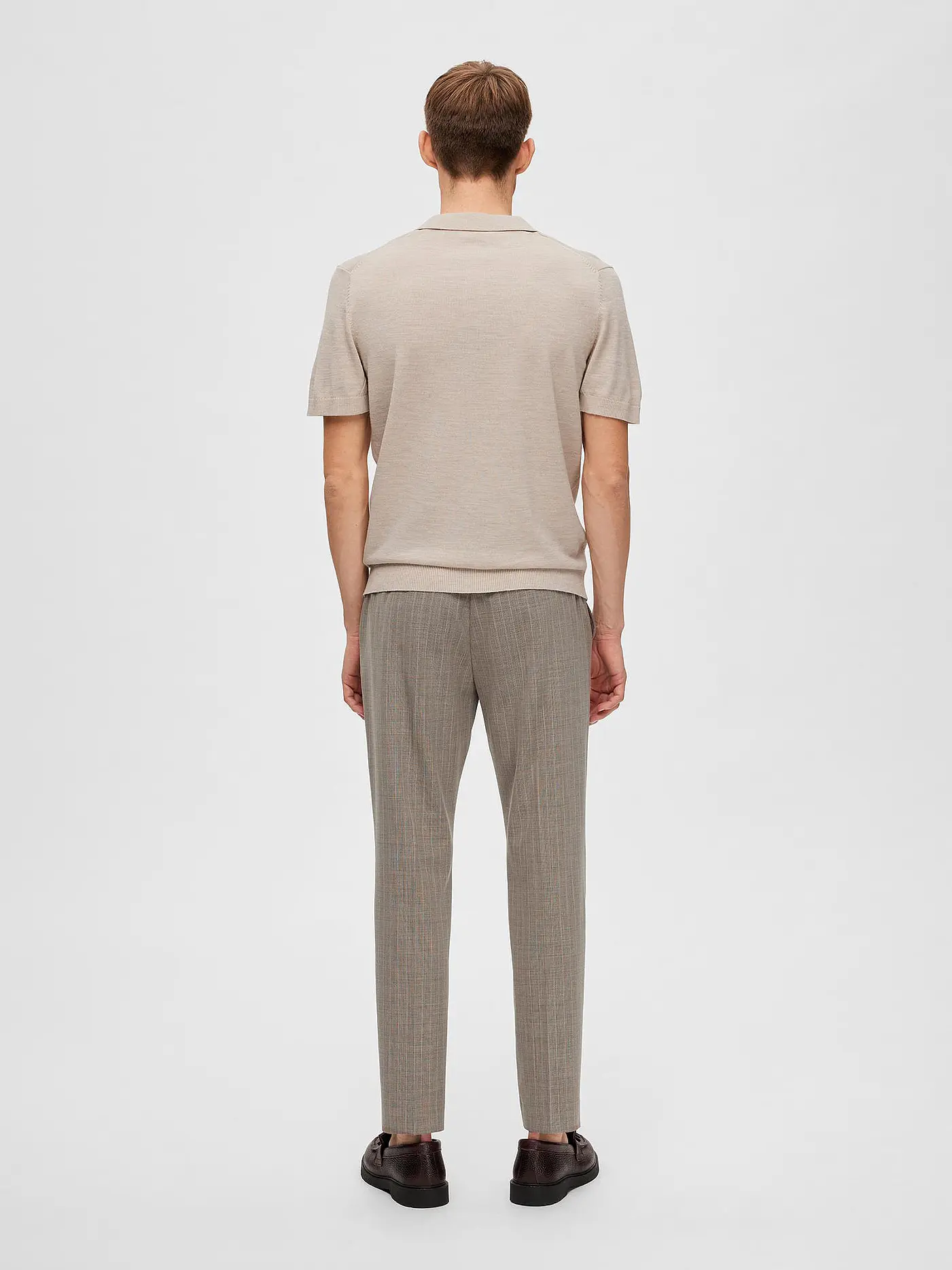 SELECTED | Poloshirt SLHTOWN  | beige