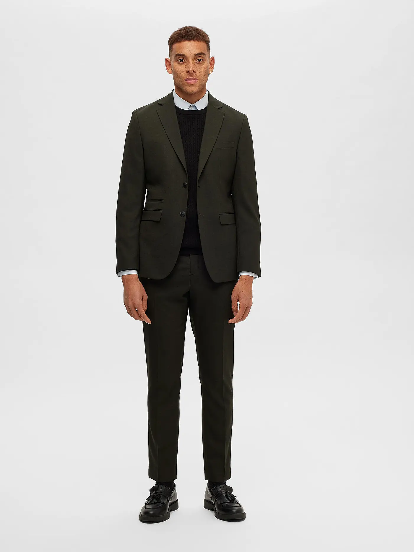 SELECTED | Pullover SLHBERG  | schwarz