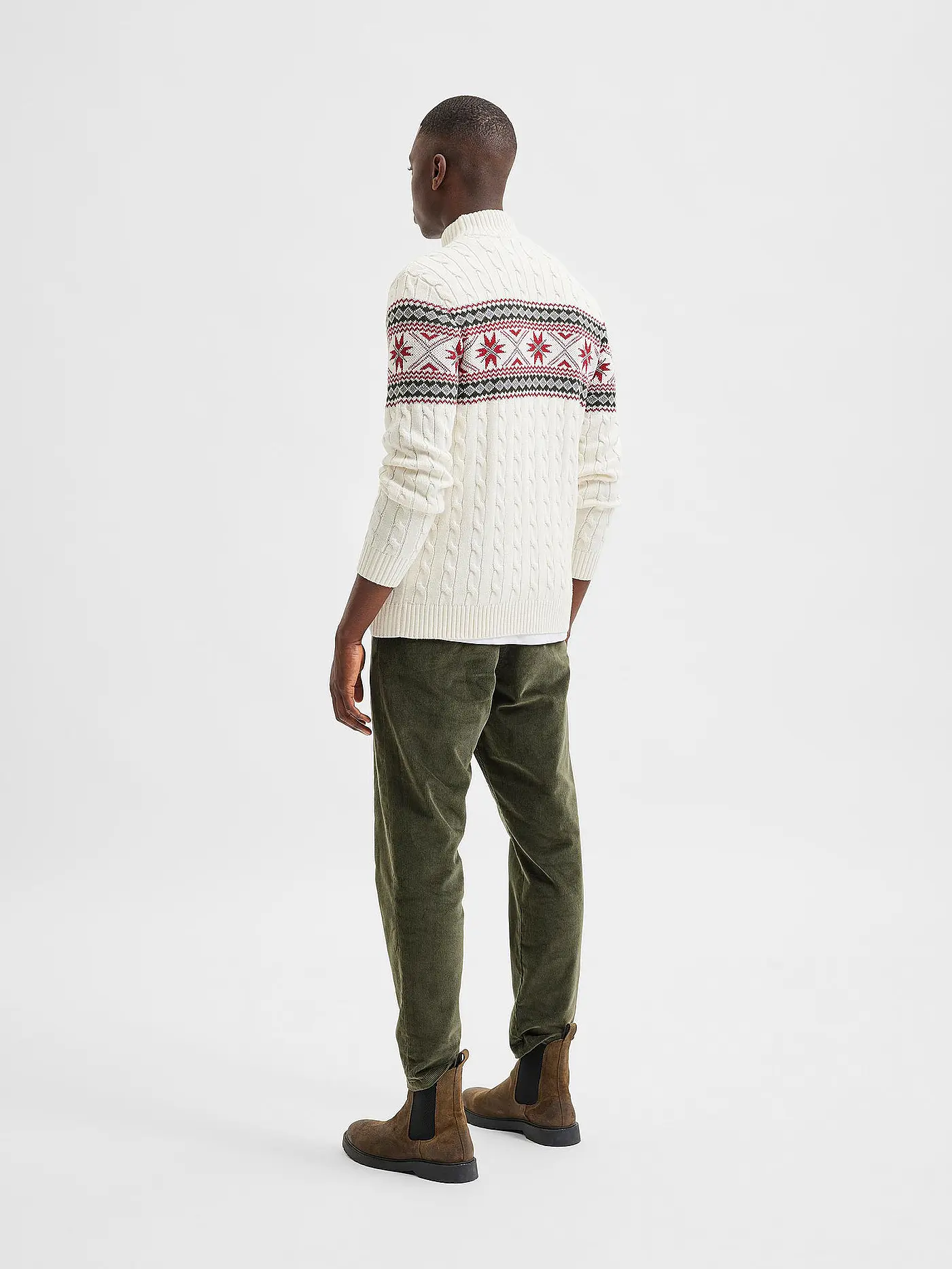 SELECTED | Pullover SLHFLAKE | beige