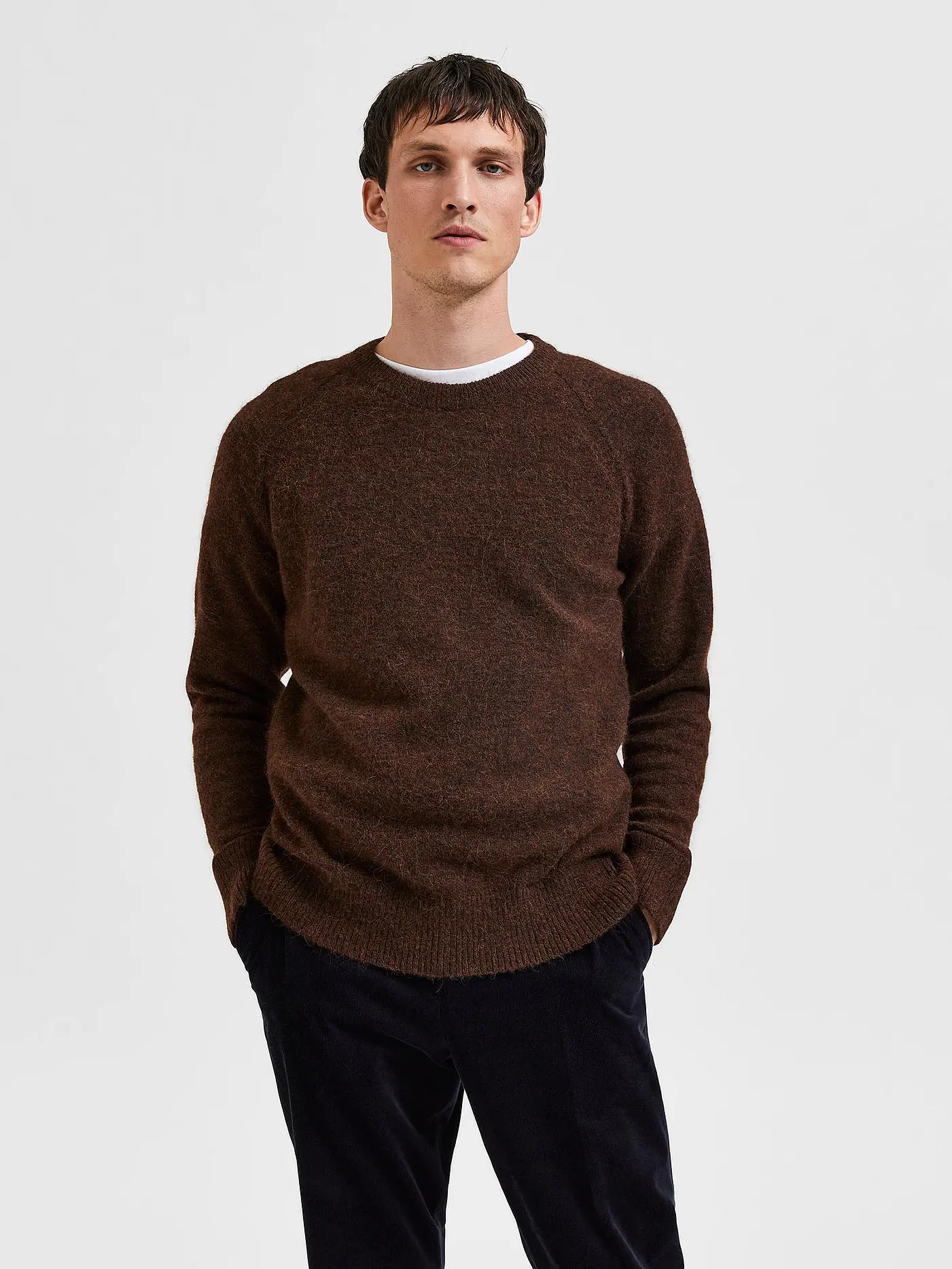 SELECTED | Pullover SLHRAI  | braun