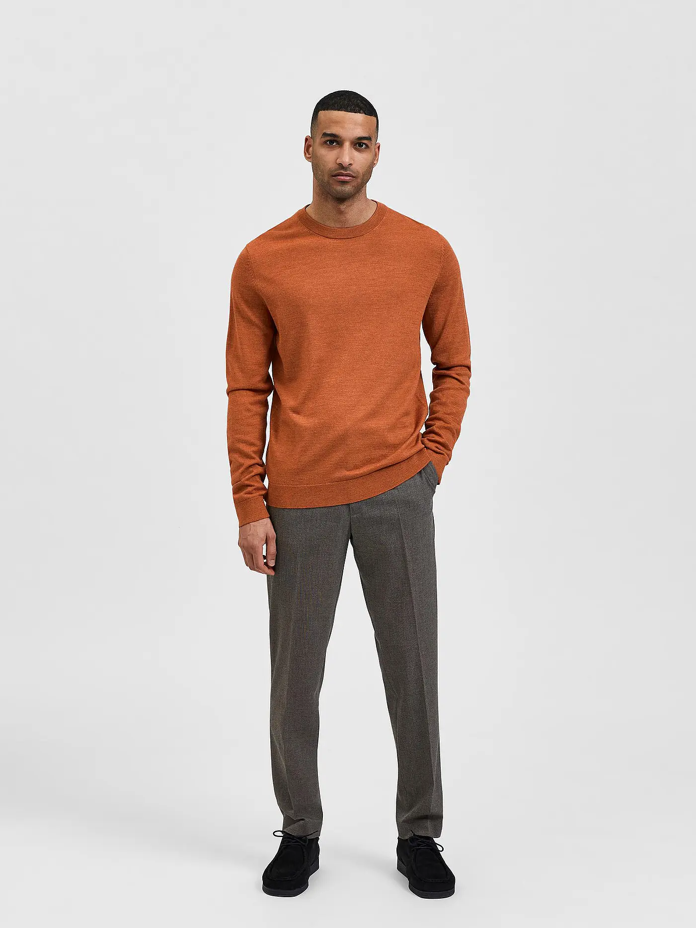 SELECTED | Pullover SLHTOWN | orange