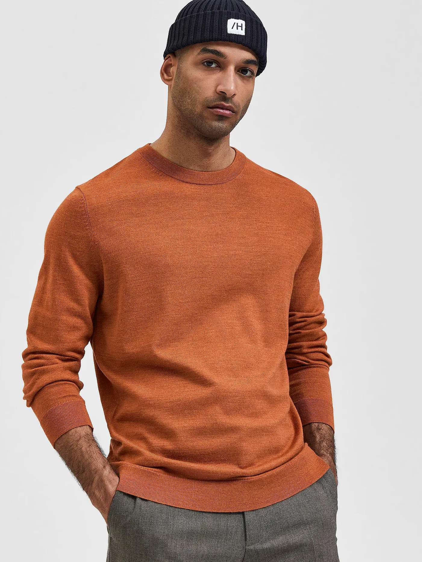 SELECTED | Pullover SLHTOWN | orange
