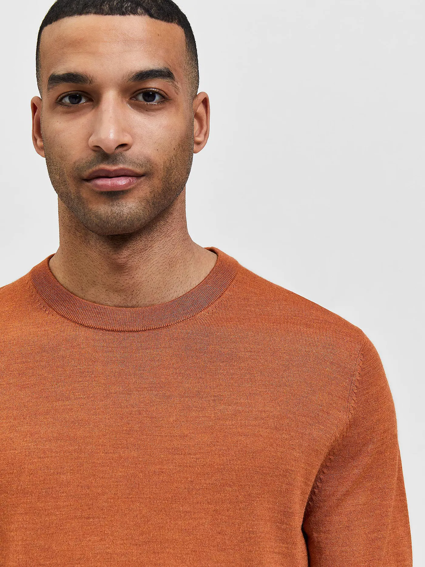 SELECTED | Pullover SLHTOWN | orange