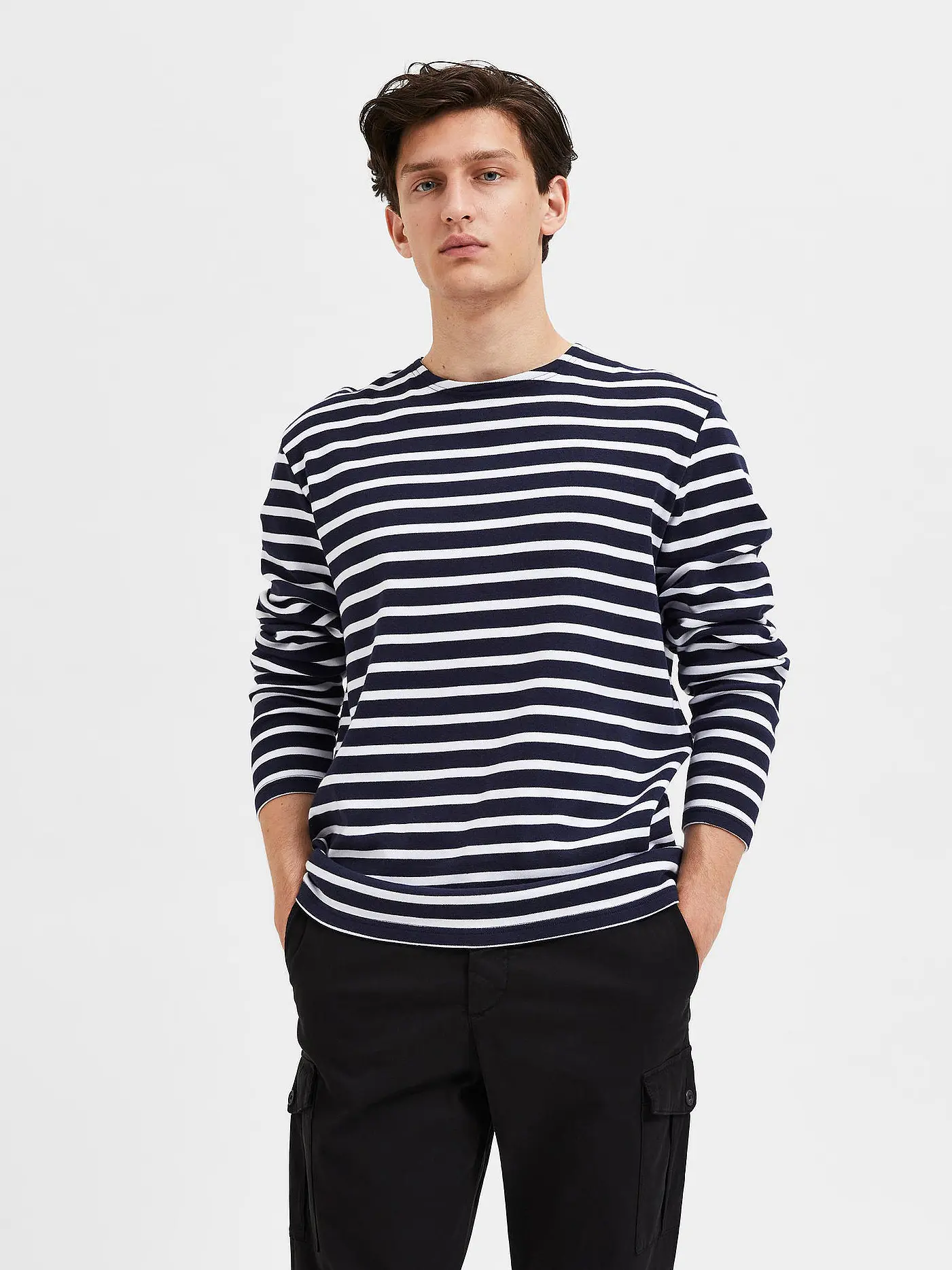 SELECTED | Pullover | blau