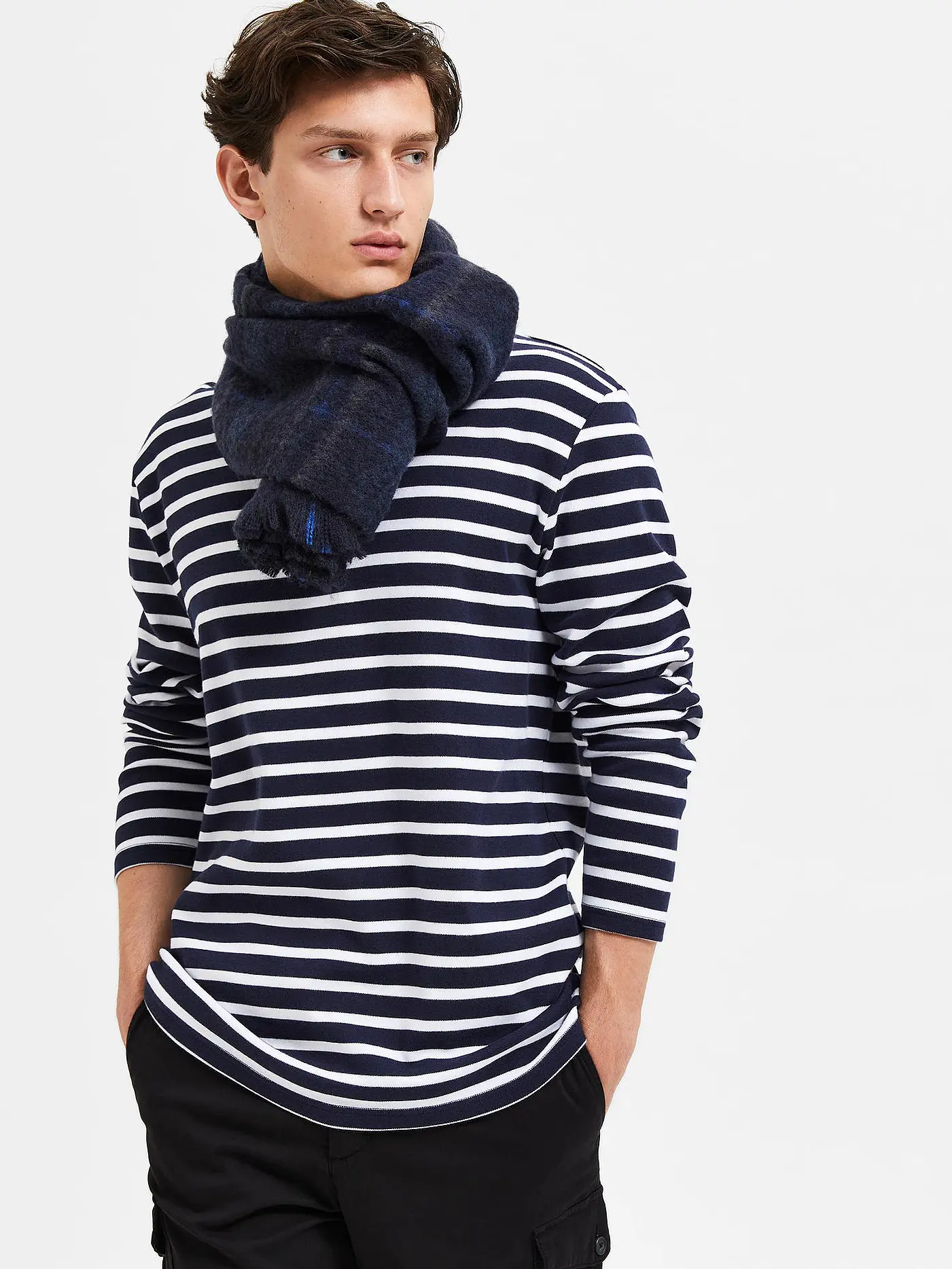 SELECTED | Pullover | blau