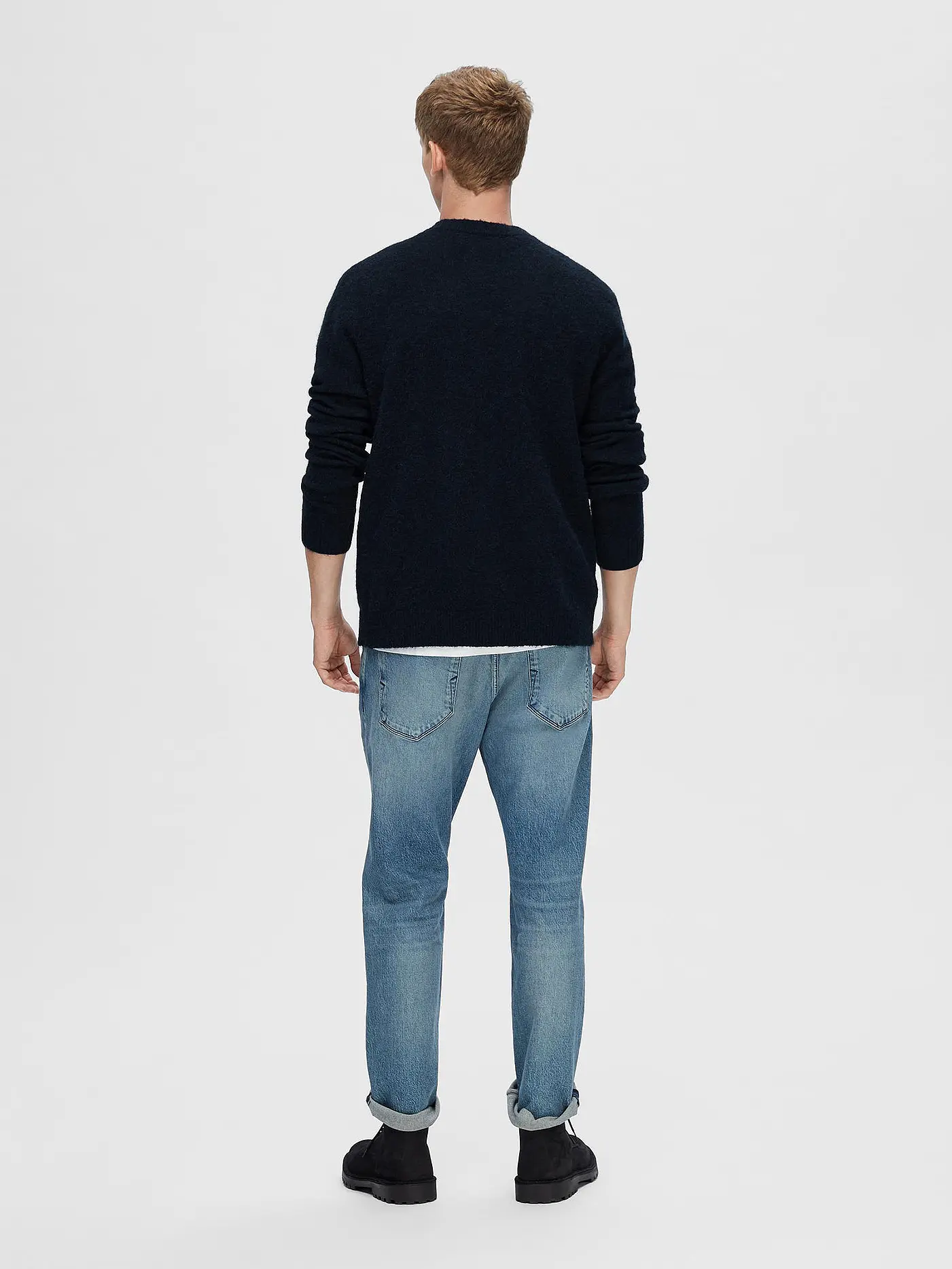 SELECTED | Strickjacke SLHLAND | blau