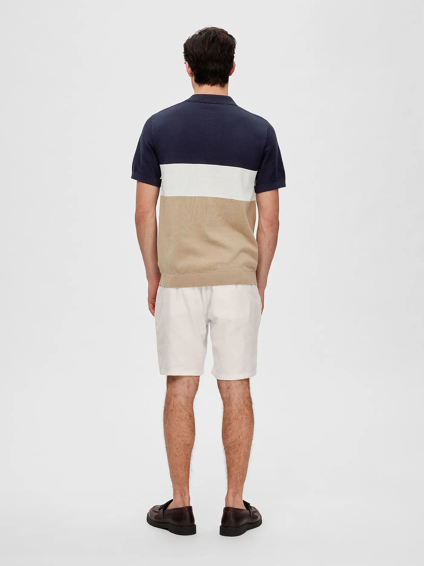 SELECTED | Strickpolo SLHMATTIS | beige