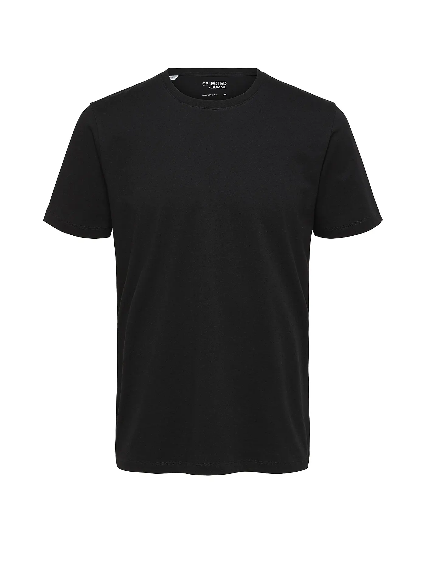 SELECTED | T-Shirt SLHASPEN | schwarz