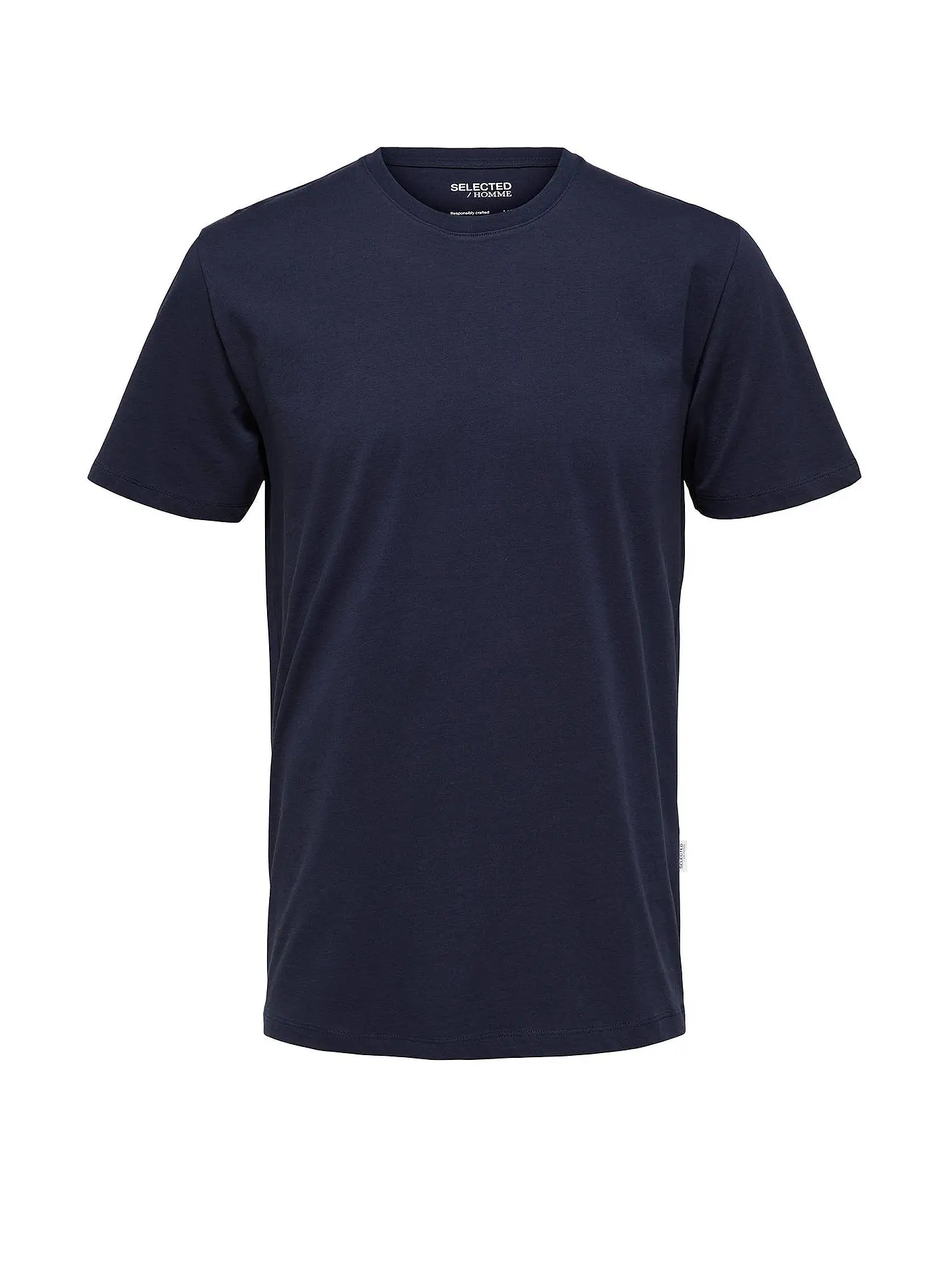 SELECTED | T-Shirt SLHASPEN  | blau