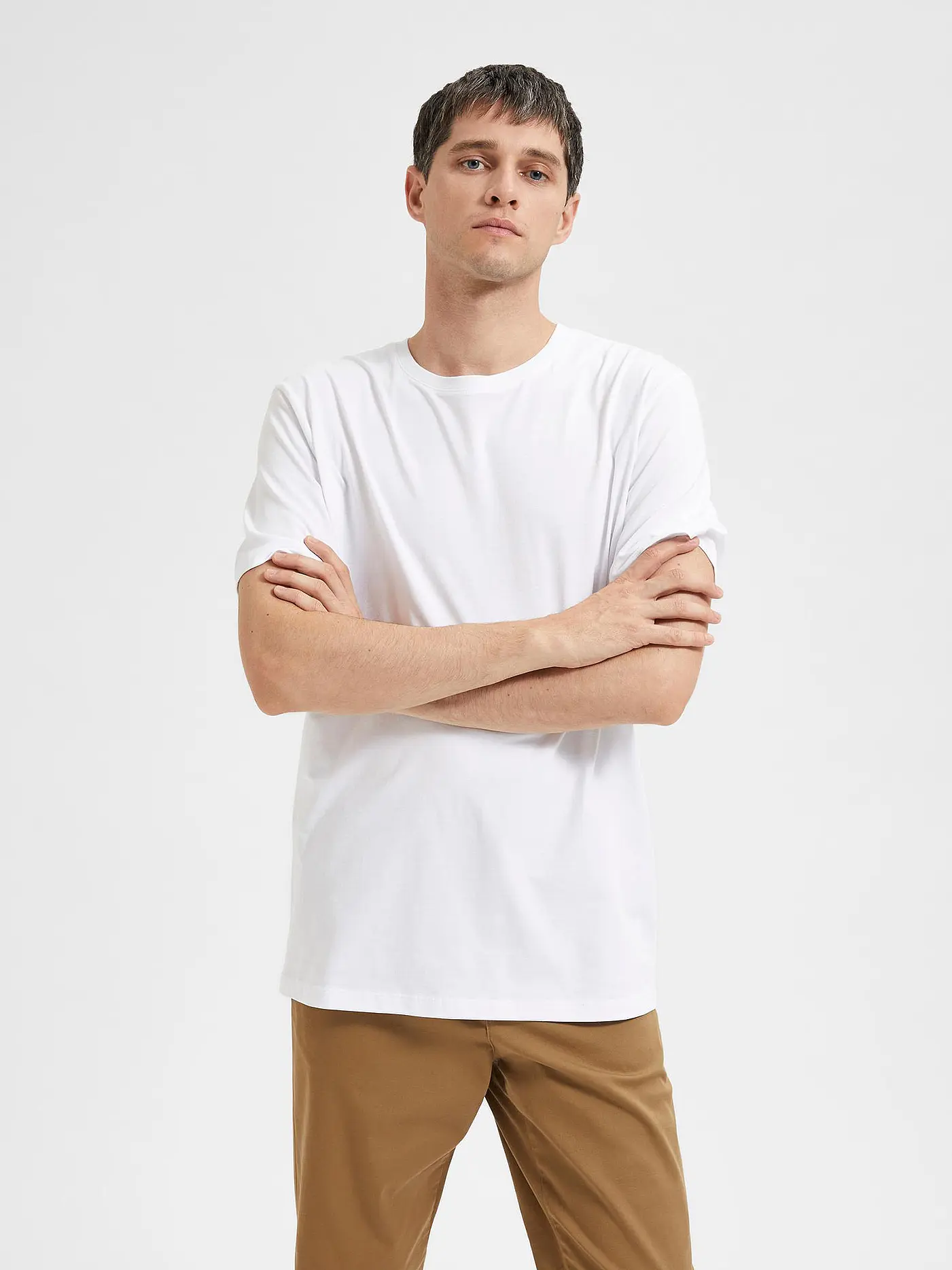 SELECTED | T-Shirt SLHASPEN  | weiss