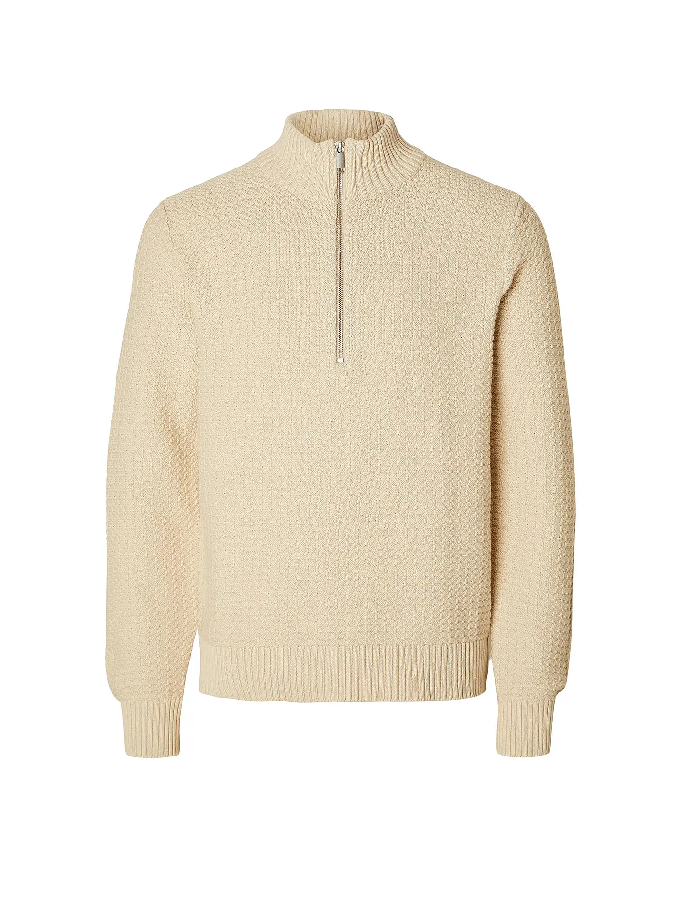 SELECTED | Troyer Pullover  SLHTHIM | beige