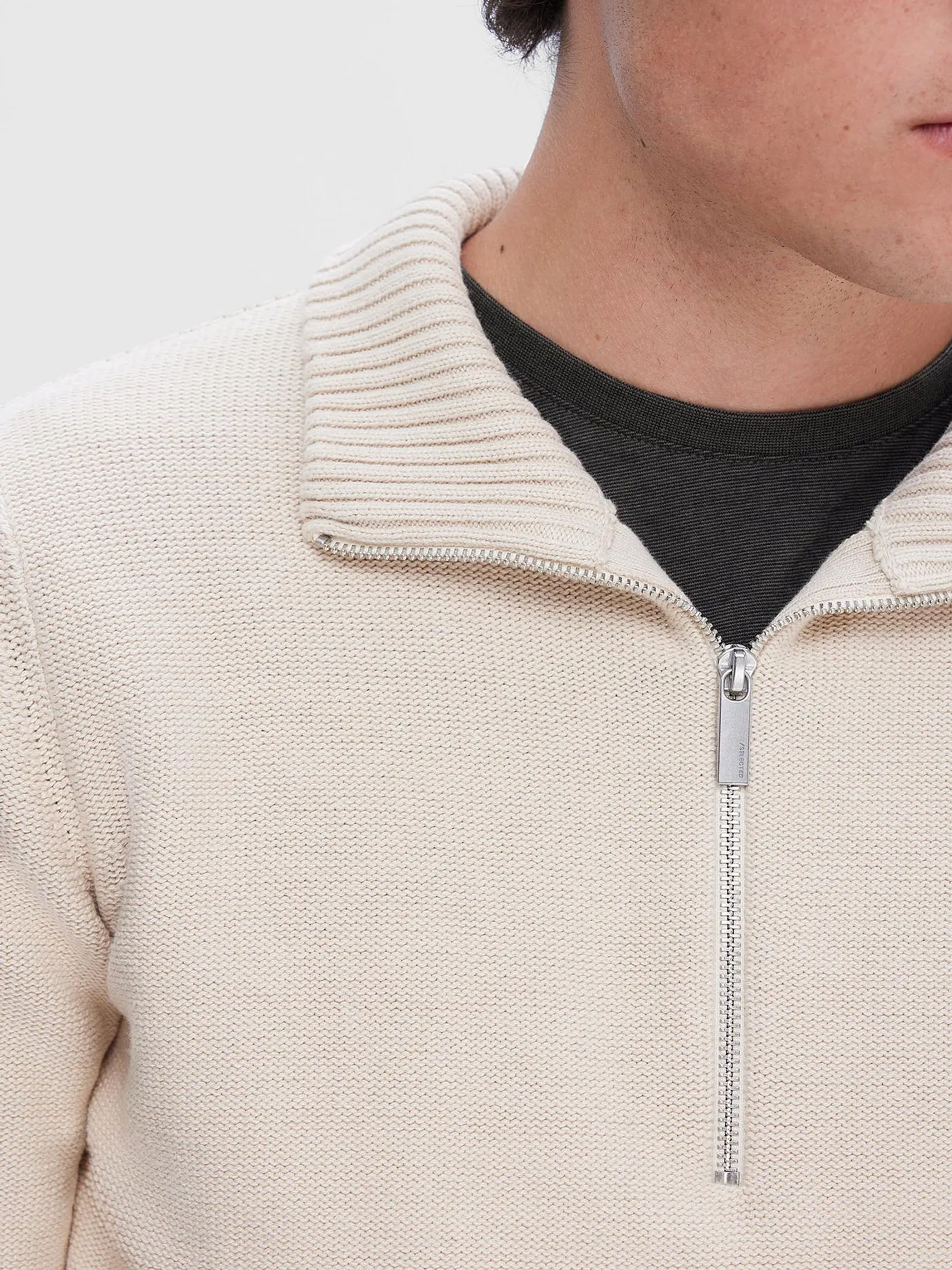 SELECTED | Troyerpullover SLHAXEL | beige