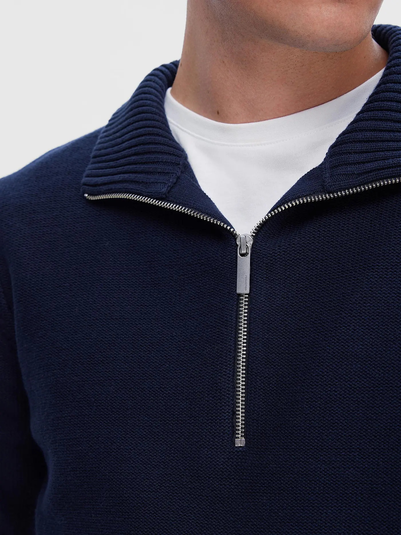 SELECTED | Troyerpullover SLHAXEL | blau