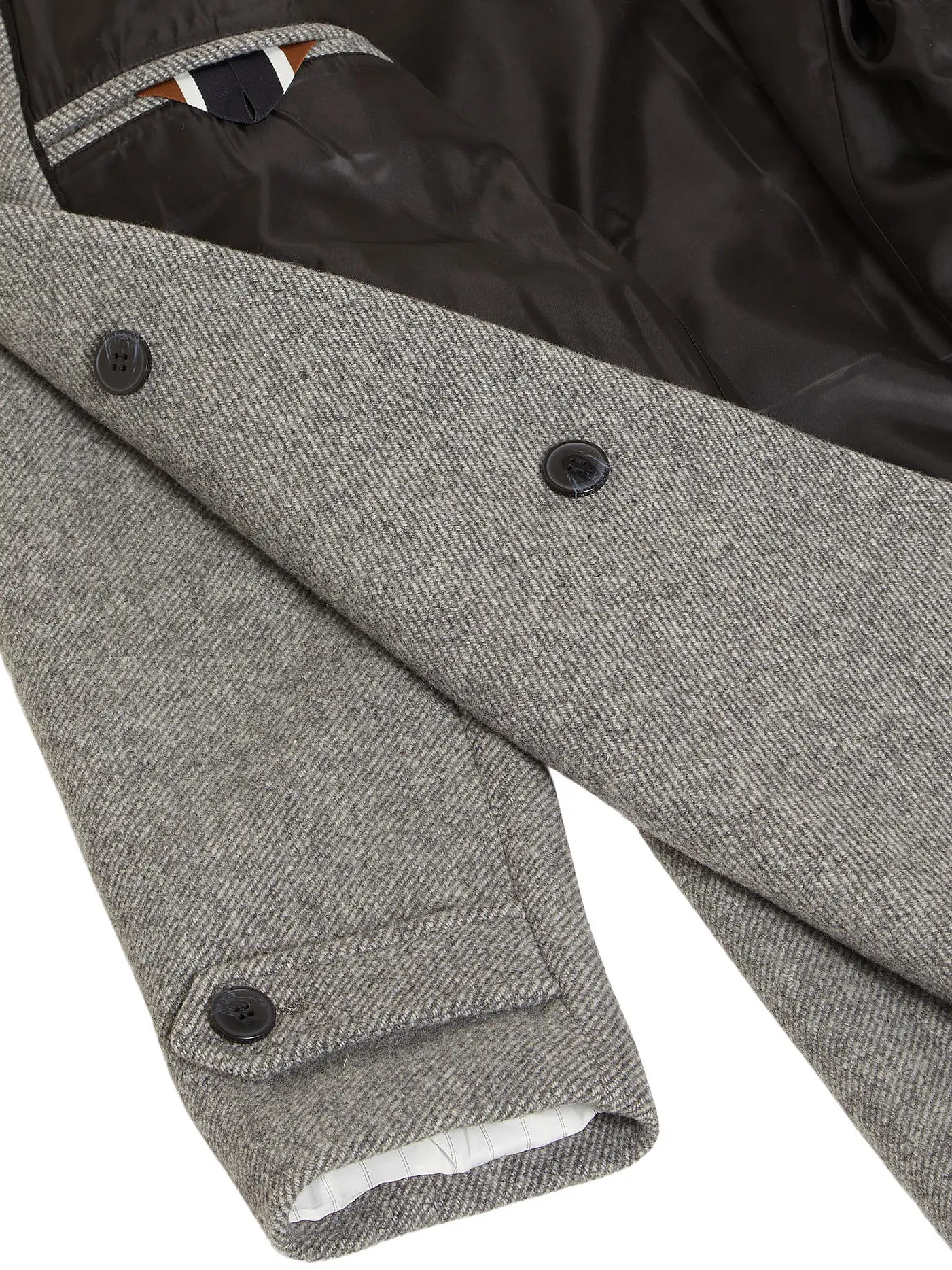 SELECTED | Wollmantel SLH REUBEN | hellgrau